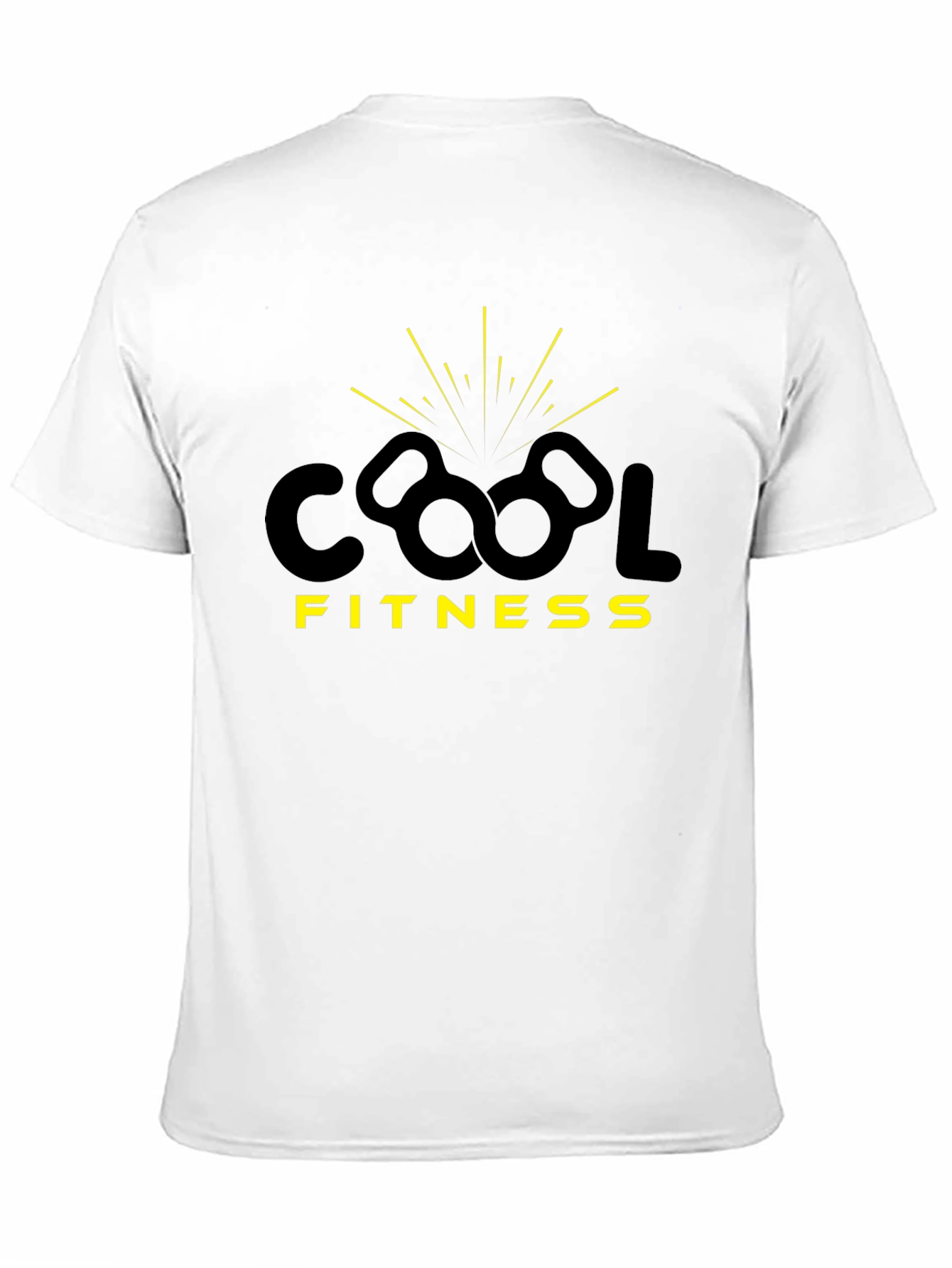 Cool Fitness Graphic Tee - Black