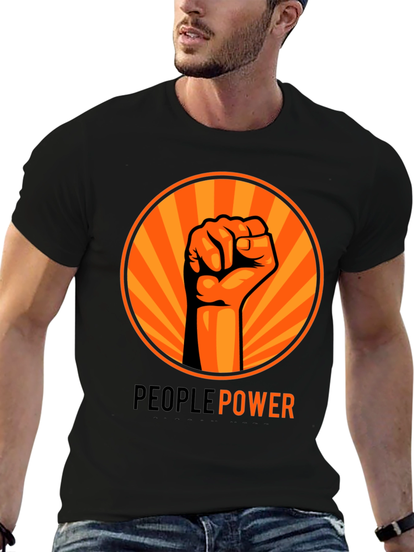 People Power T-Shirt - Fist Graphic
