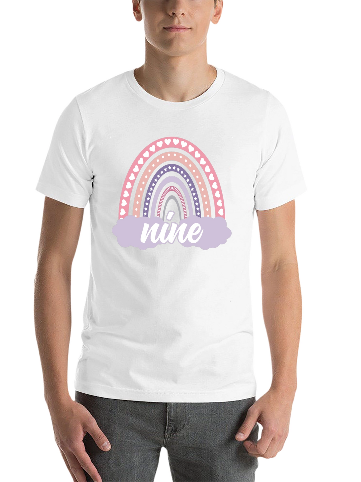 Rainbow Nine Birthday T-Shirt