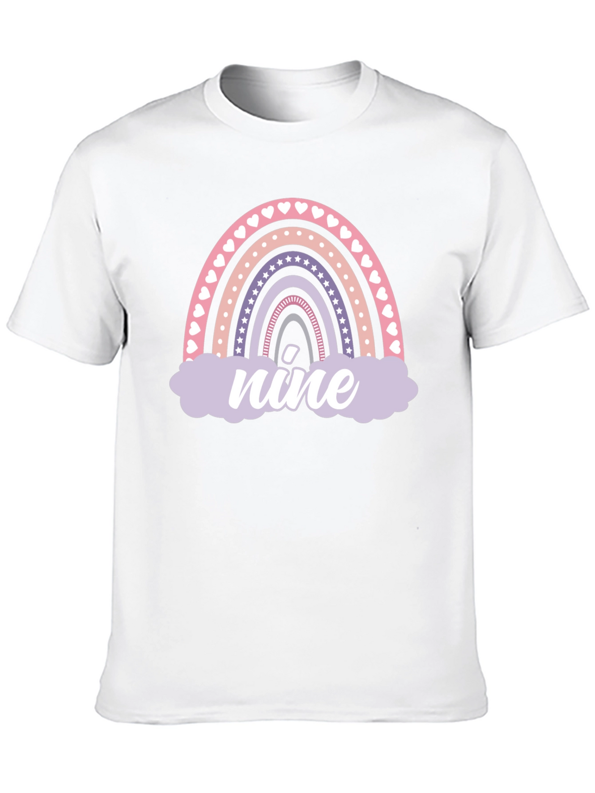 Rainbow Nine Birthday T-Shirt