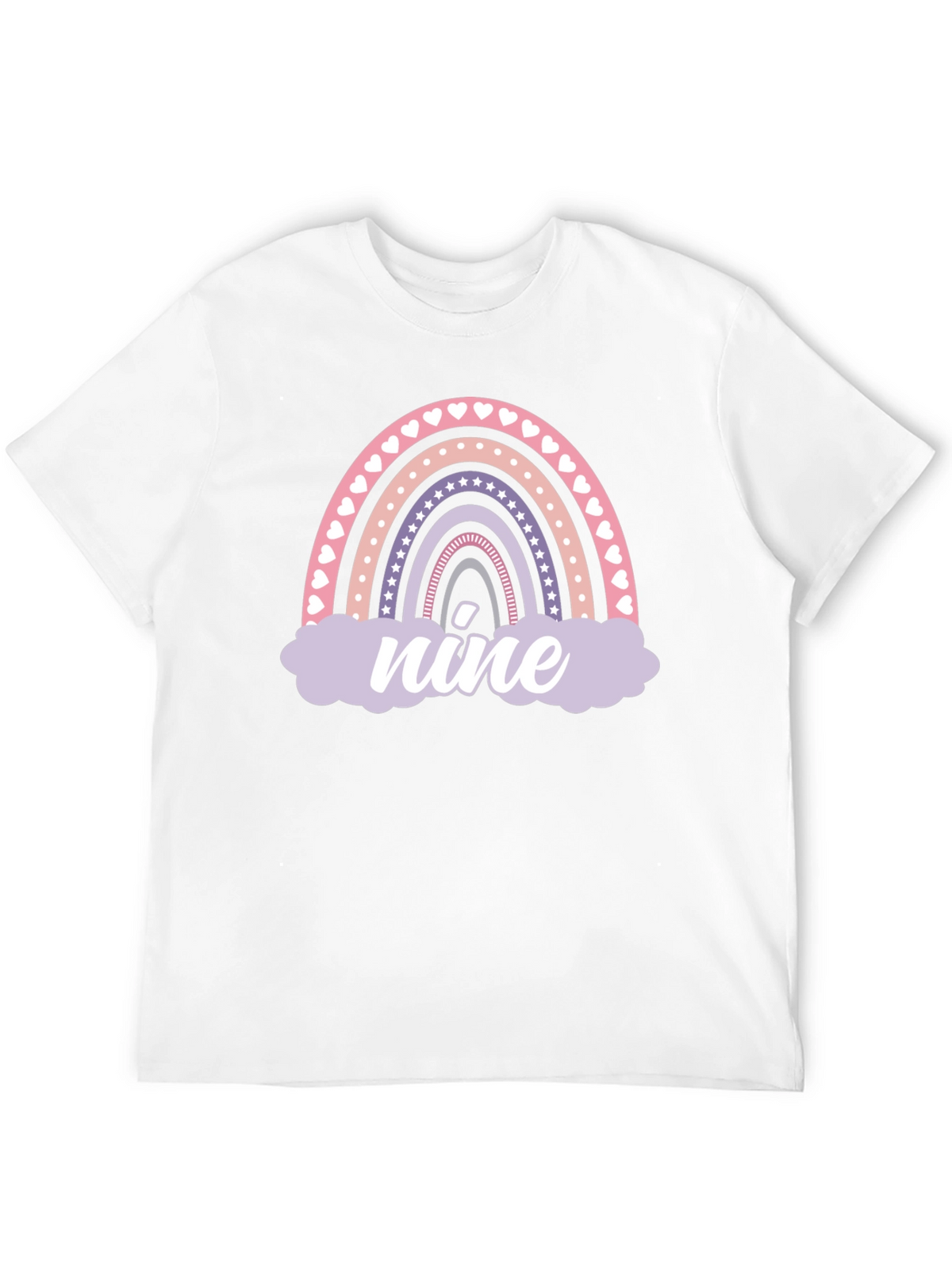 Rainbow Nine Birthday T-Shirt