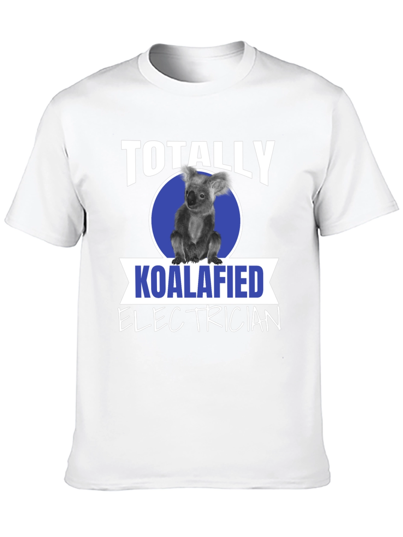 Koalafied Electrician T-Shirt Funny Electrician Gift Tee