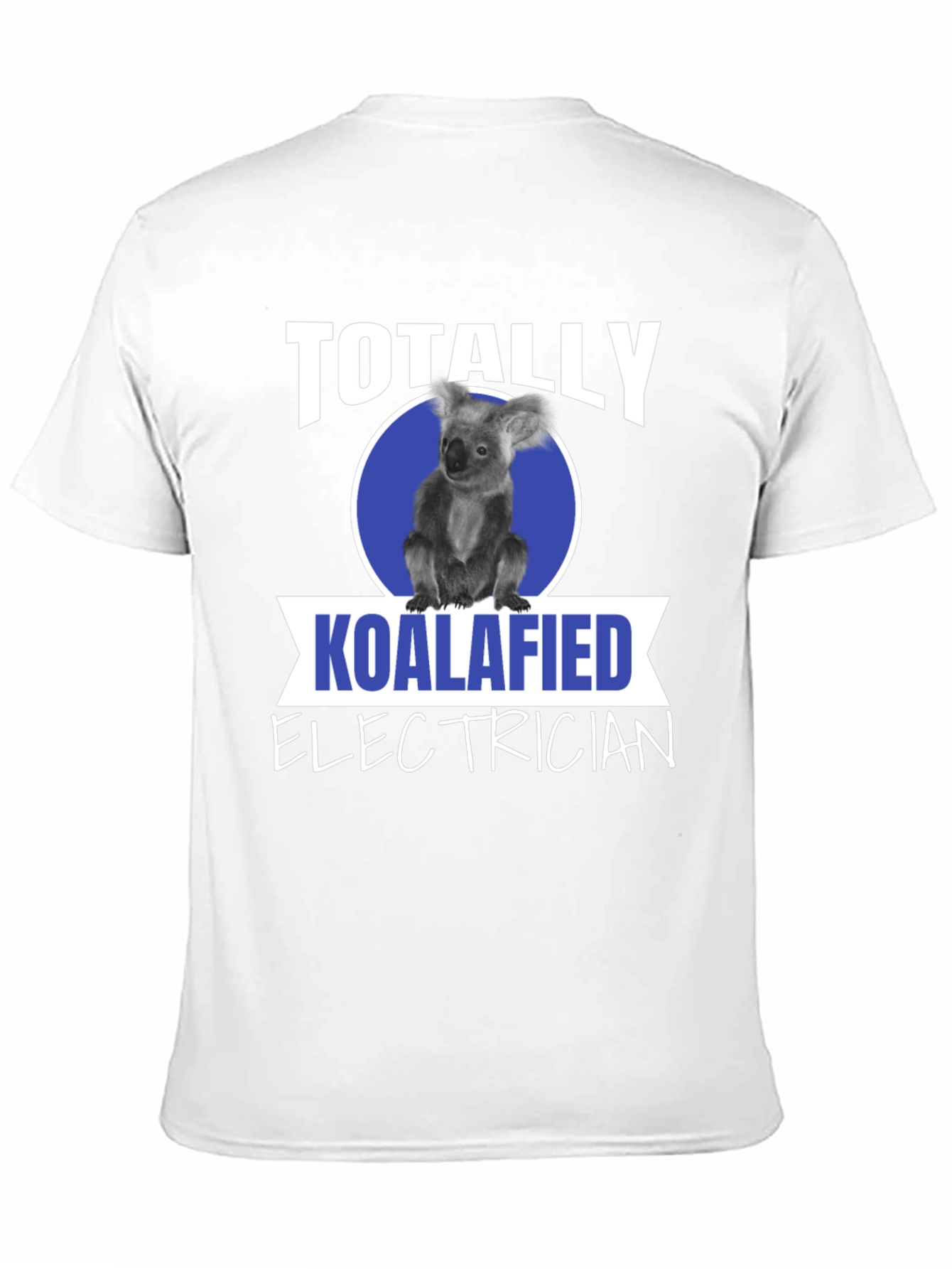Koalafied Electrician T-Shirt Funny Electrician Gift Tee