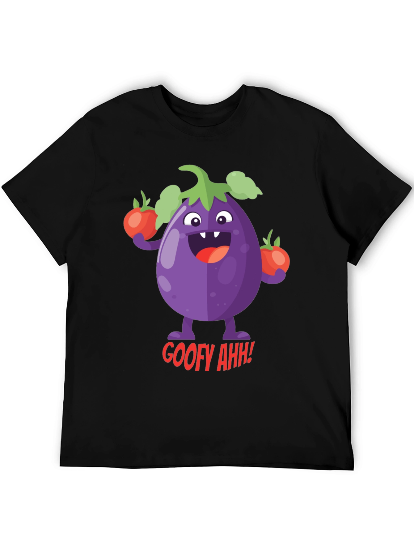 Goofy Eggplant Graphic Tee