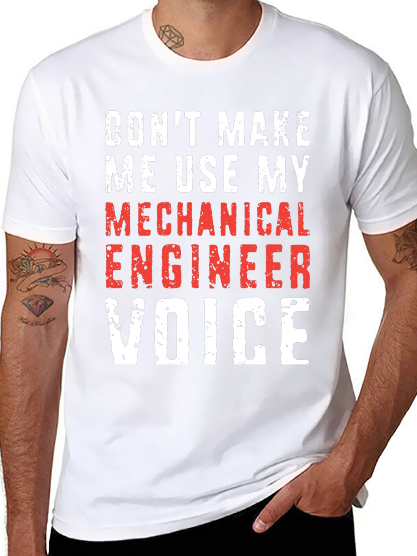 Mechanical Engineer Voice T-Shirt - Funny Engineer Gift