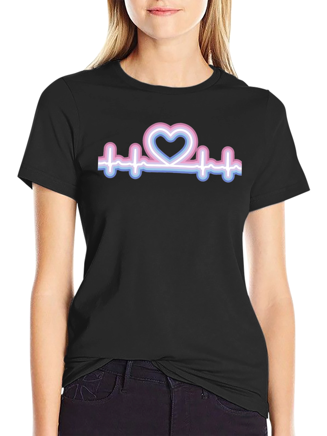 Trans Heartbeat T-Shirt - Pride Tee