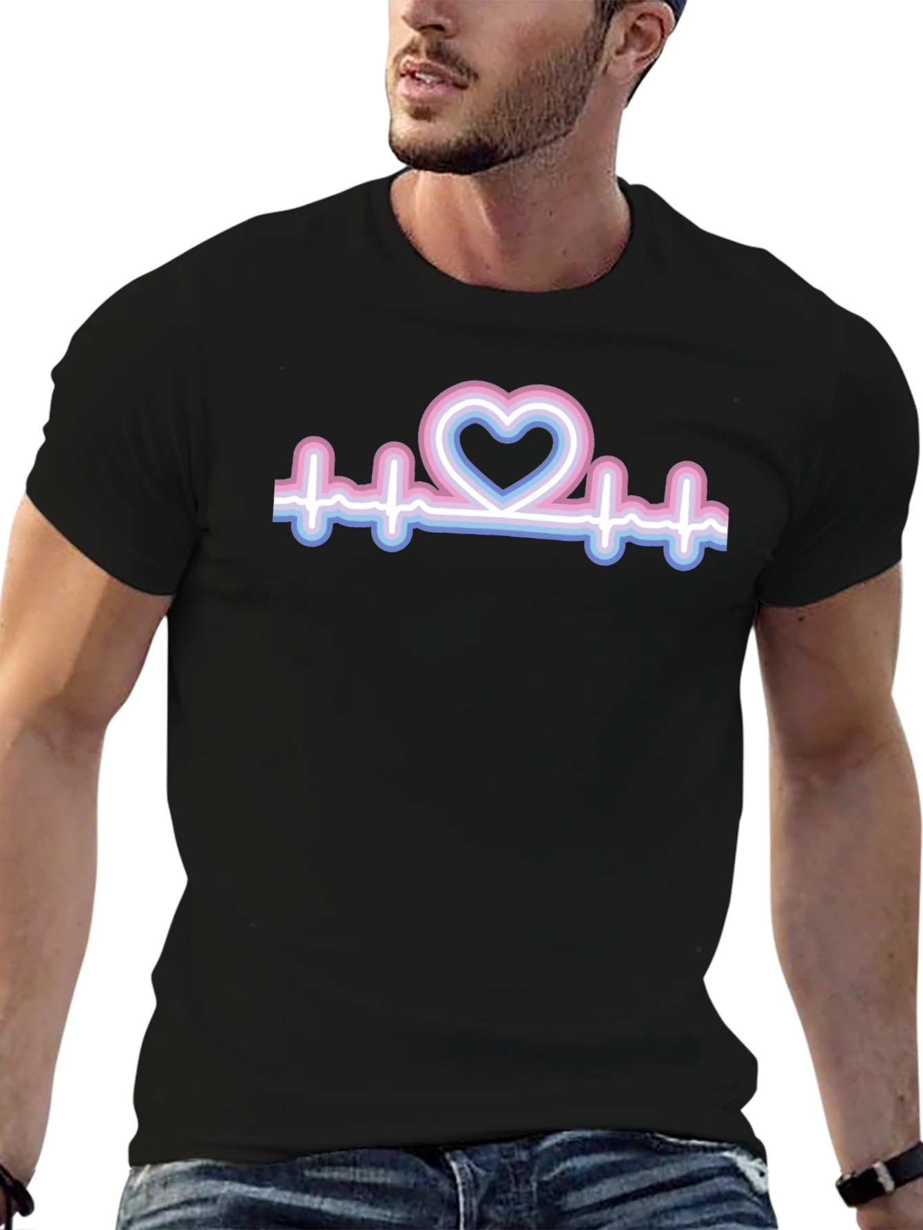 Trans Heartbeat T-Shirt - Pride Tee