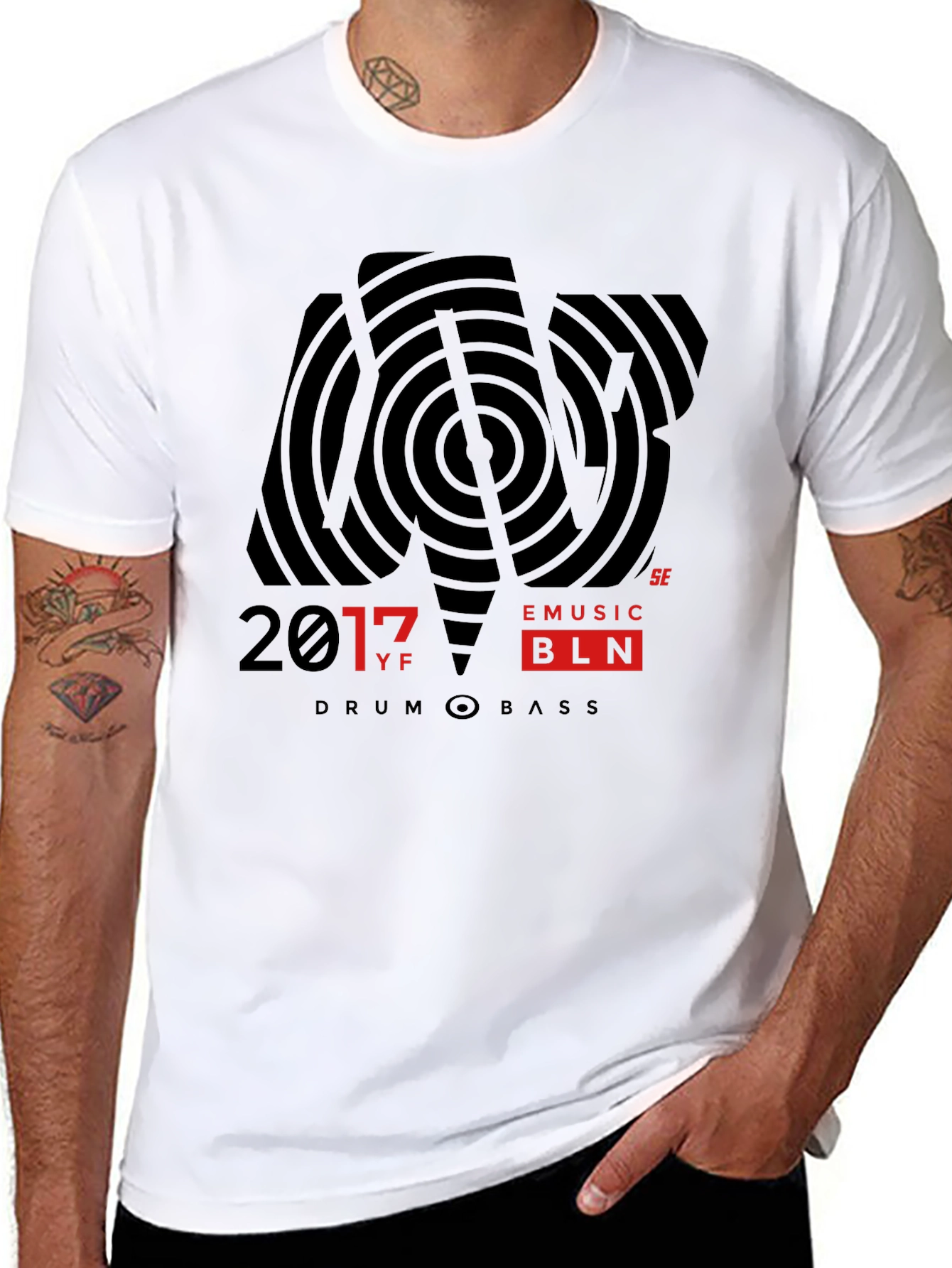 2017 YF Drum & Bass Graphic Tee