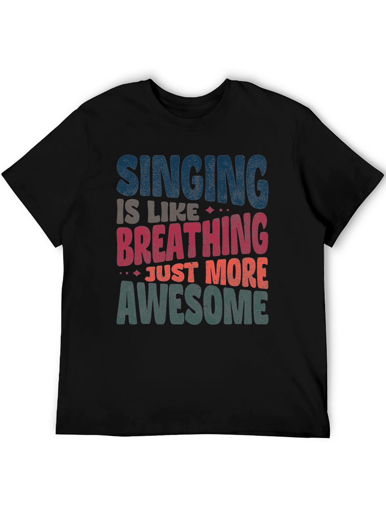 Singing is Breathing Graphic T-Shirt