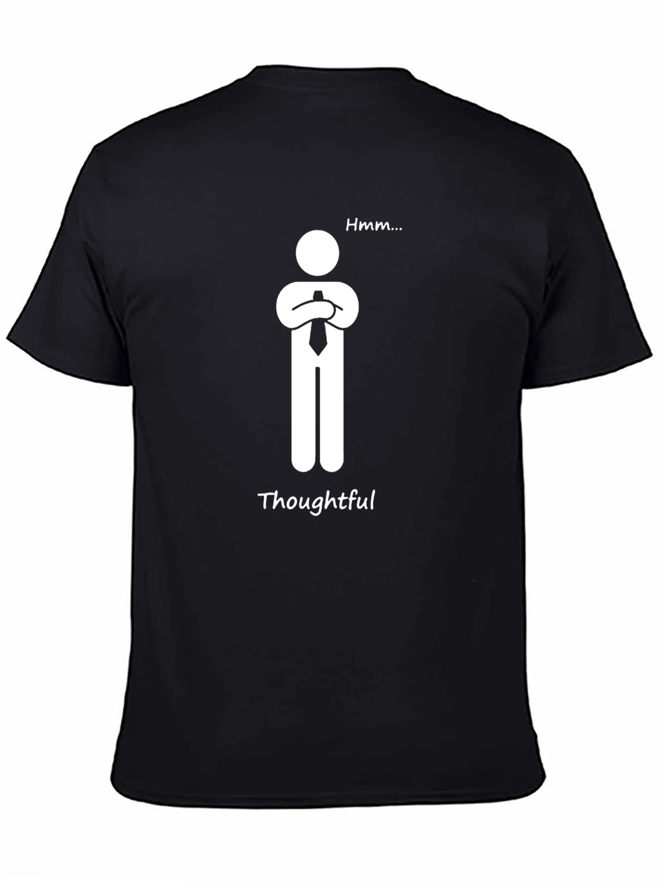 Thoughtful Man Graphic T-Shirt