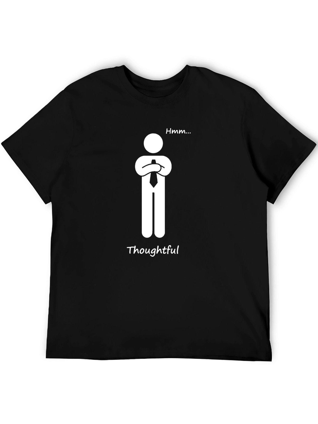 Thoughtful Man Graphic T-Shirt