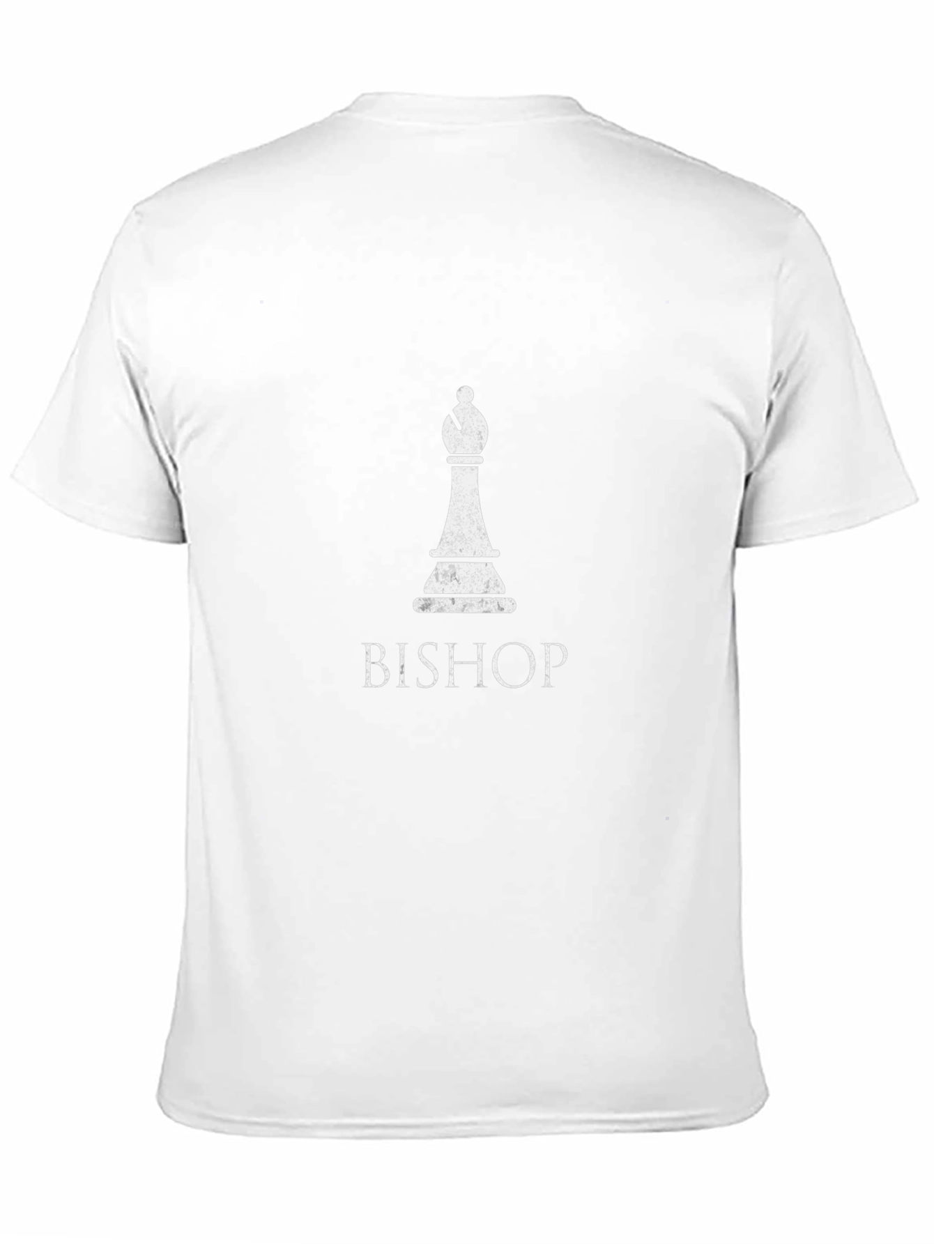 Chess Bishop Graphic T-Shirt - Strategy Tee