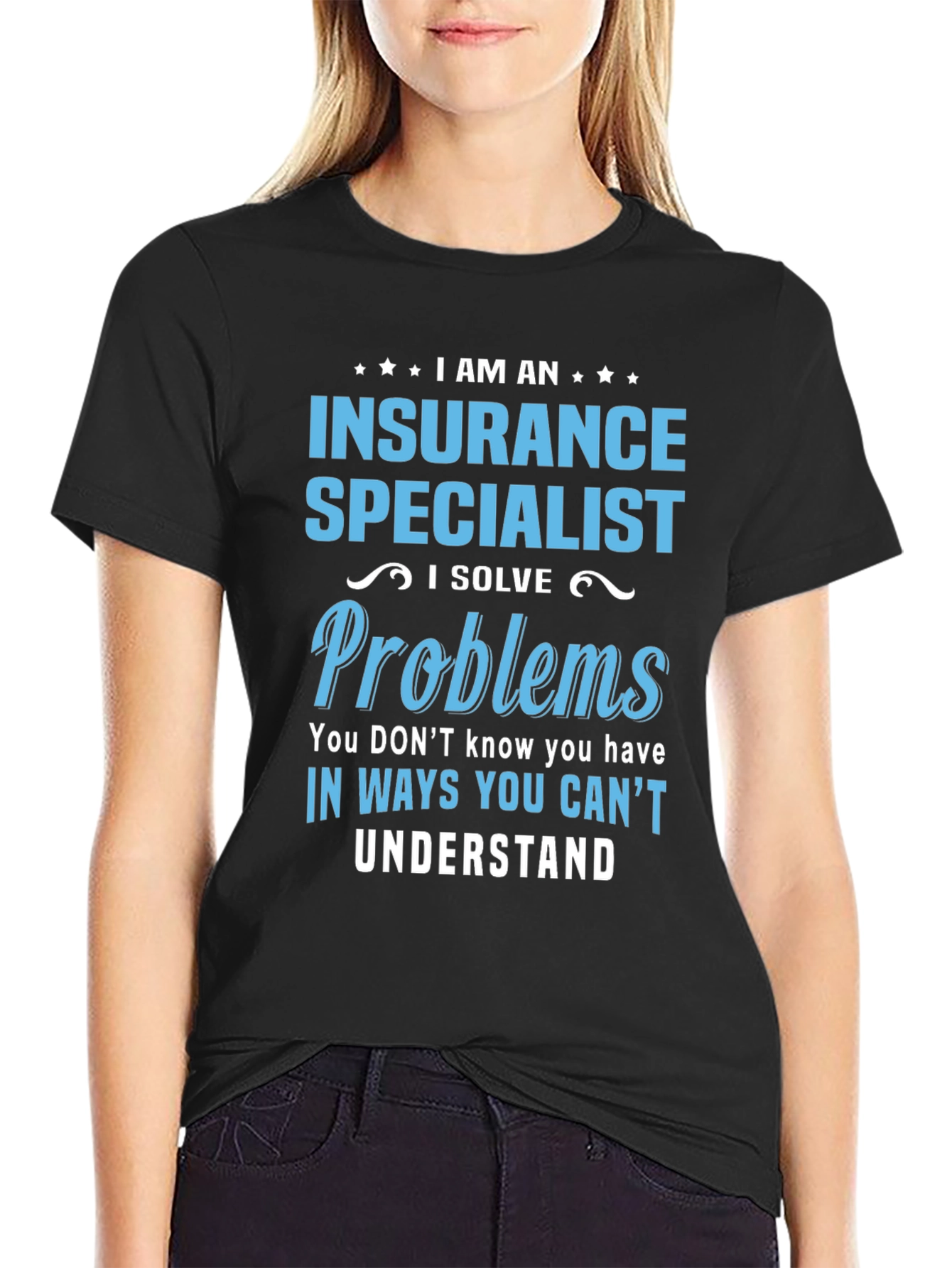 Insurance Specialist T-Shirt - Problem Solver Tee