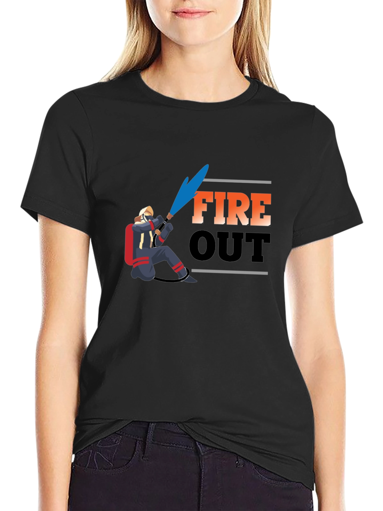 Fire Out Graphic T-Shirt