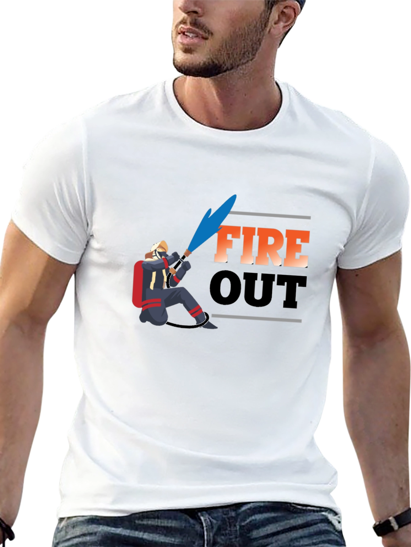 Fire Out Graphic T-Shirt