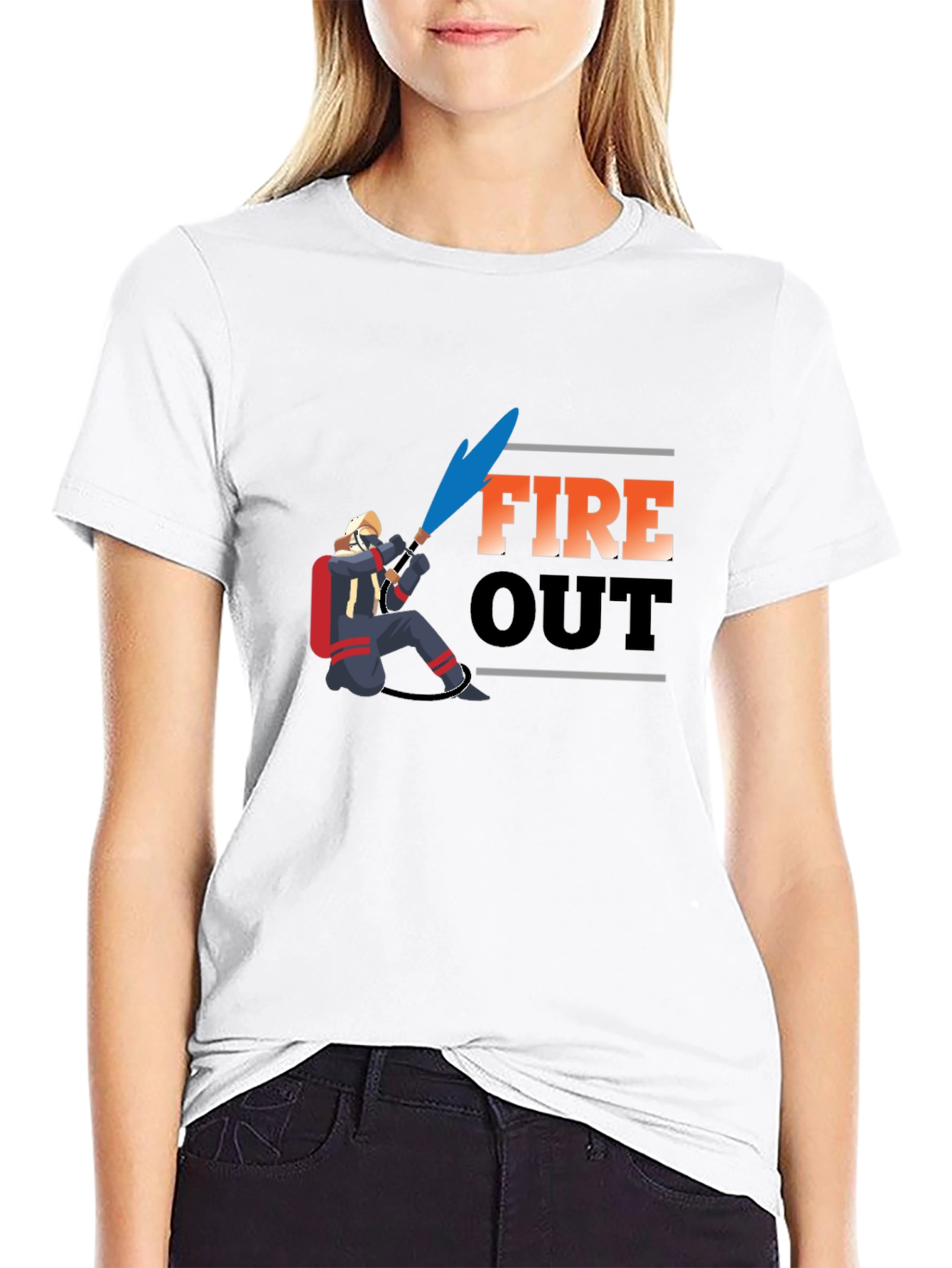 Fire Out Graphic T-Shirt