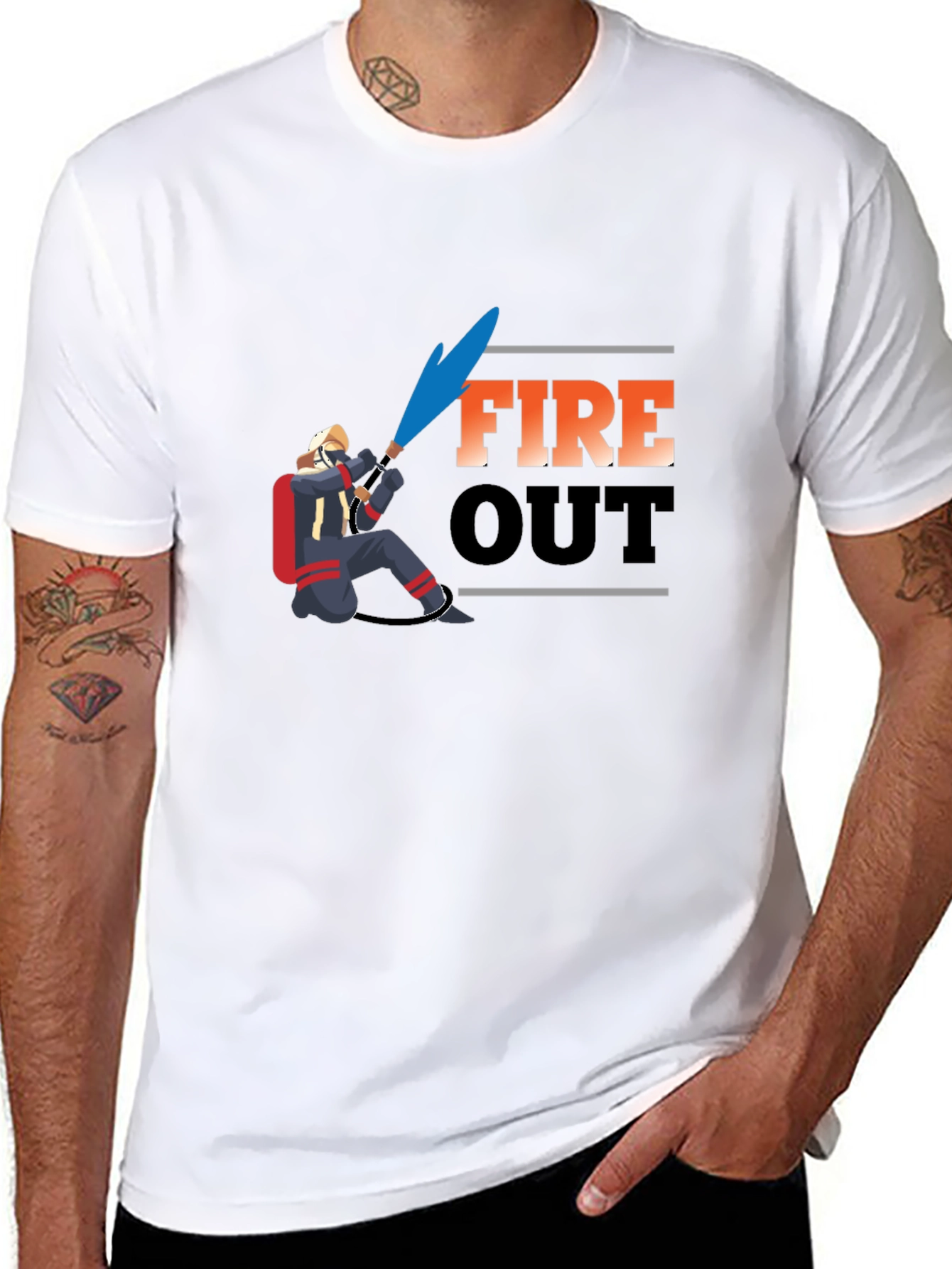 Fire Out Graphic T-Shirt