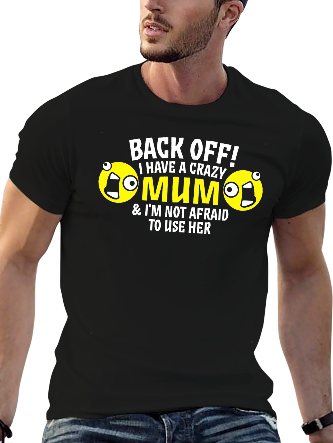 Crazy Mum T-Shirt - Novelty Gift