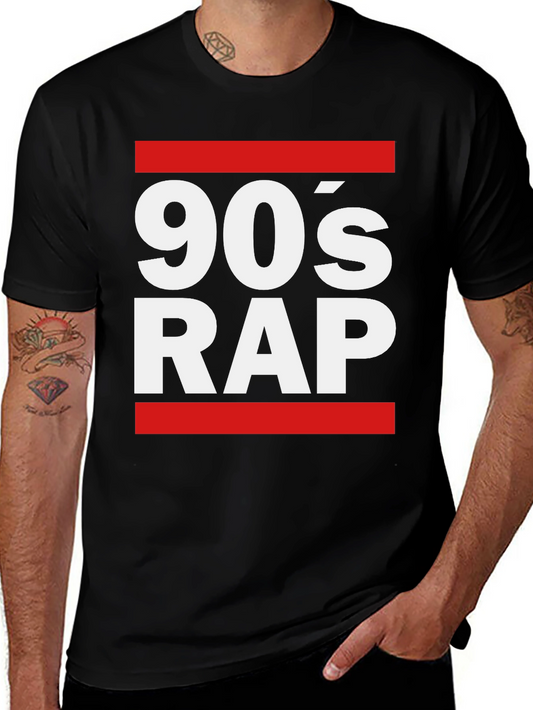 90s Rap Graphic Tee - Classic Hip Hop Style