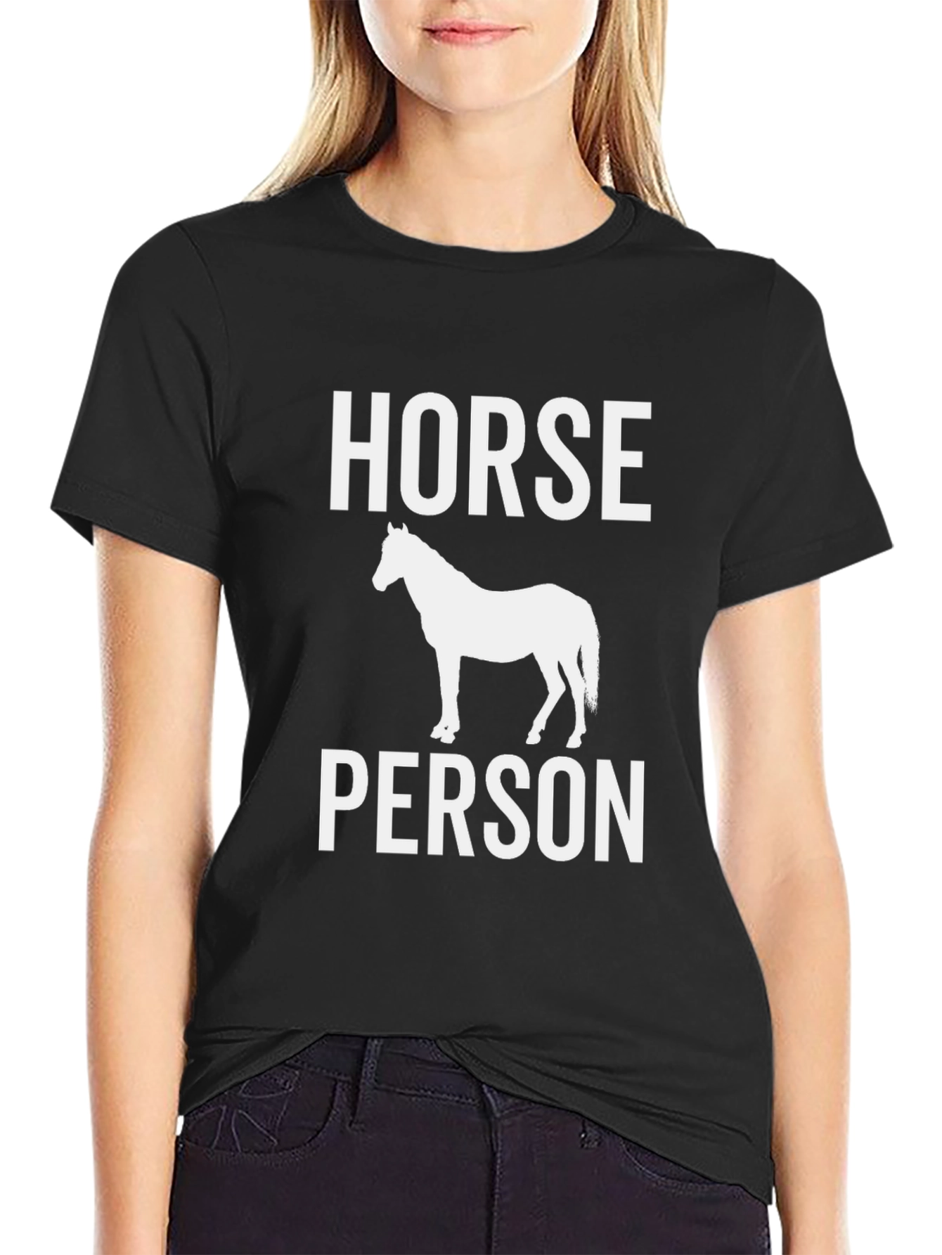Horse Person Graphic Tee