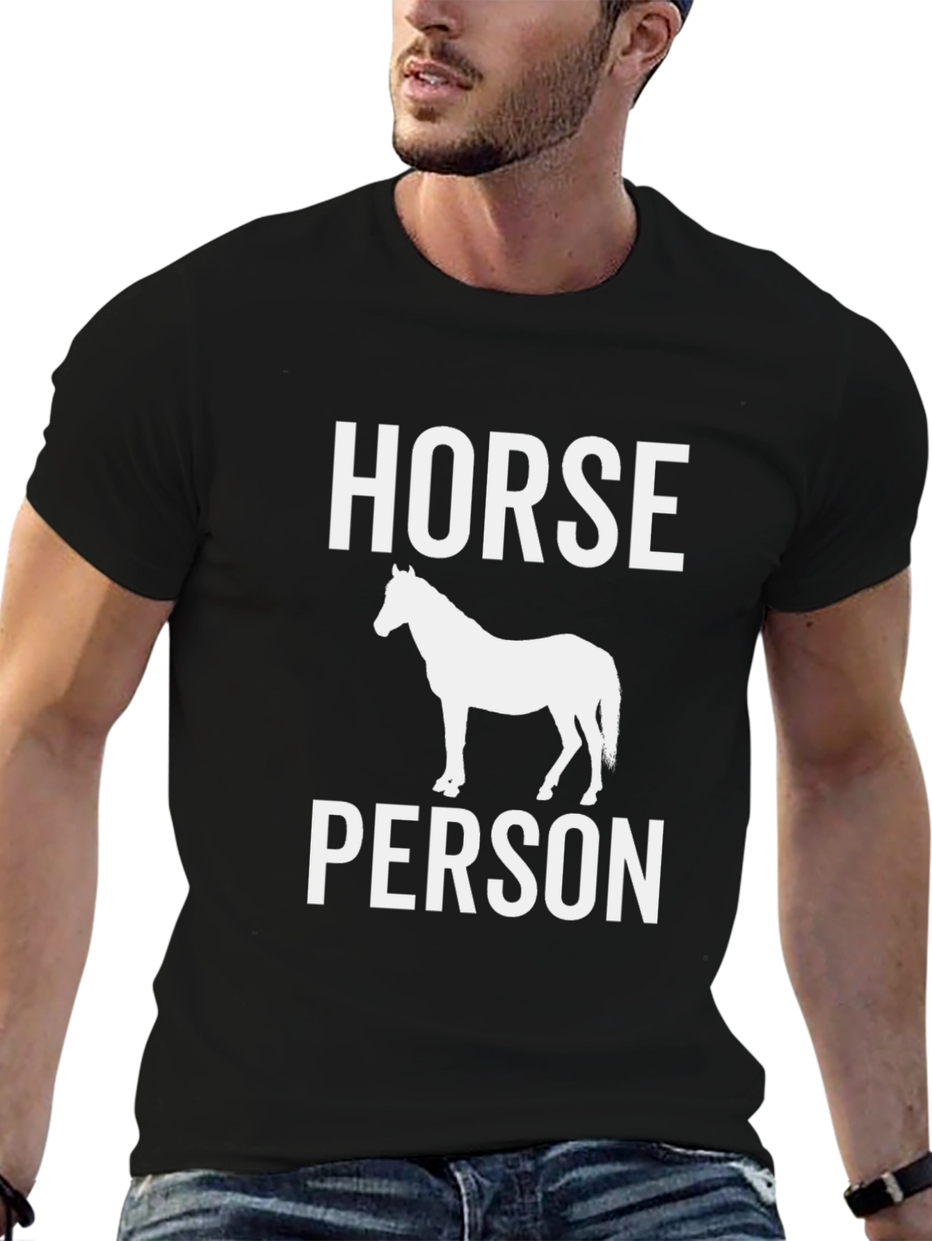 Horse Person Graphic Tee