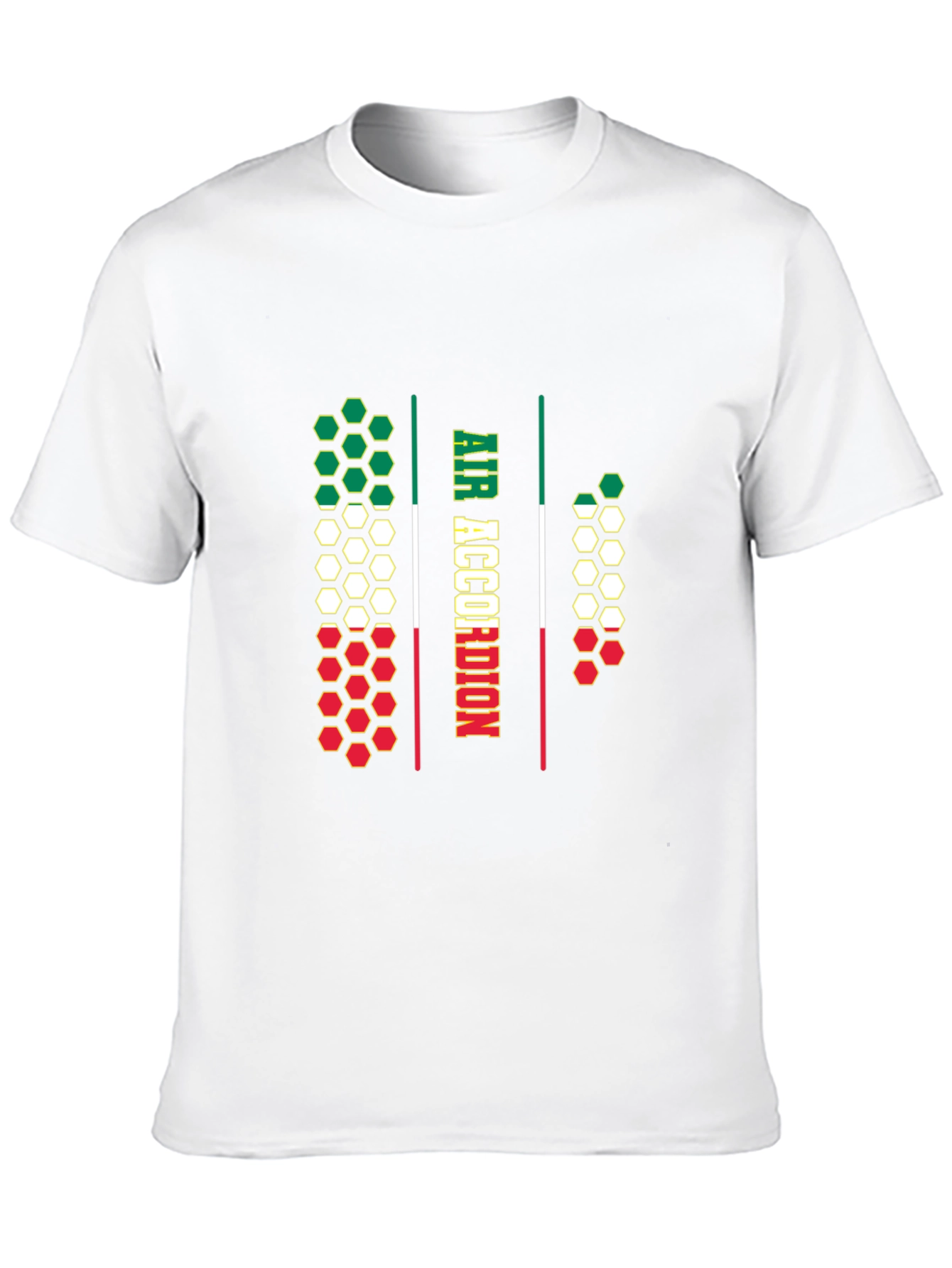 Air Accordion Italian Flag T-Shirt