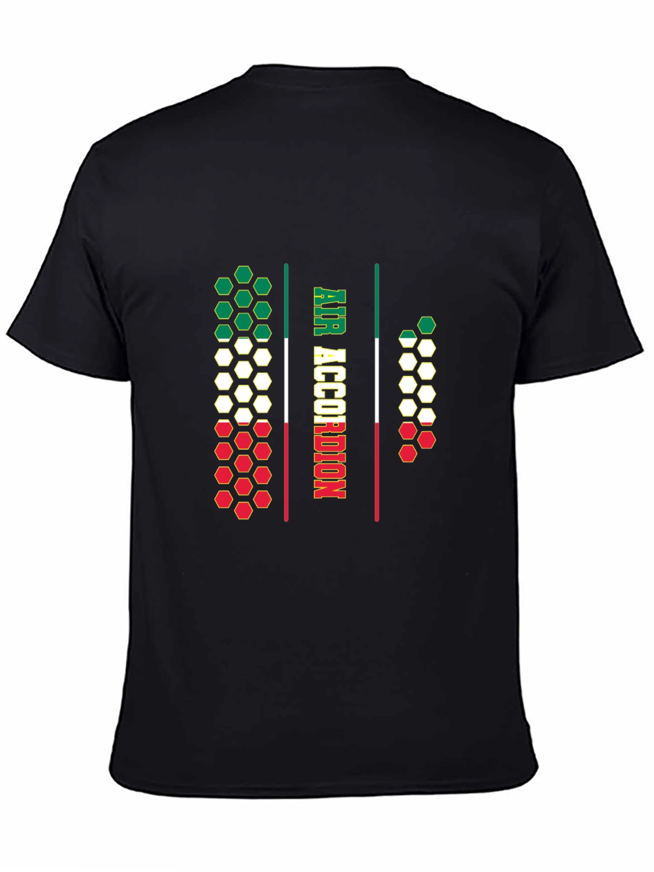Air Accordion Italian Flag T-Shirt