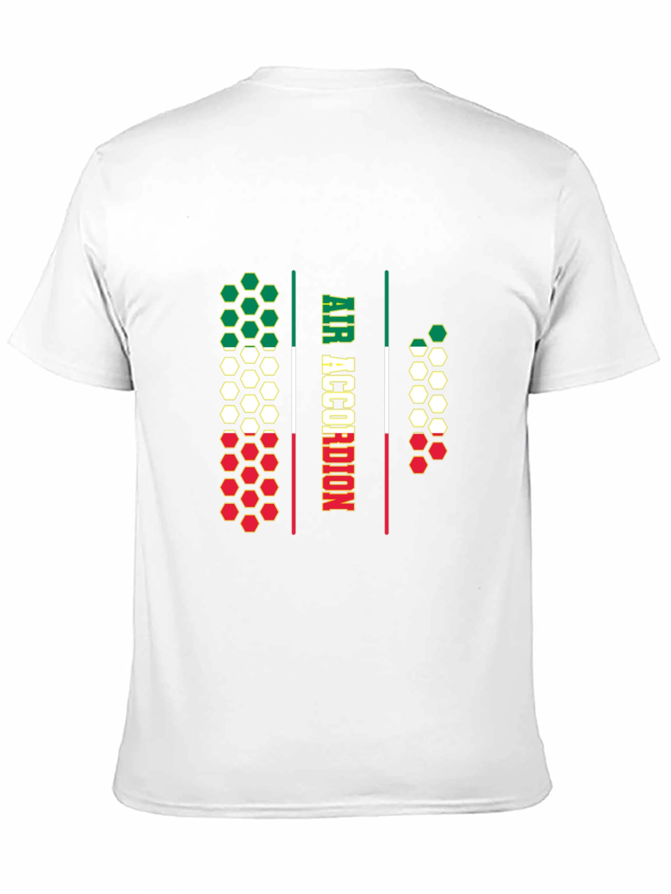 Air Accordion Italian Flag T-Shirt