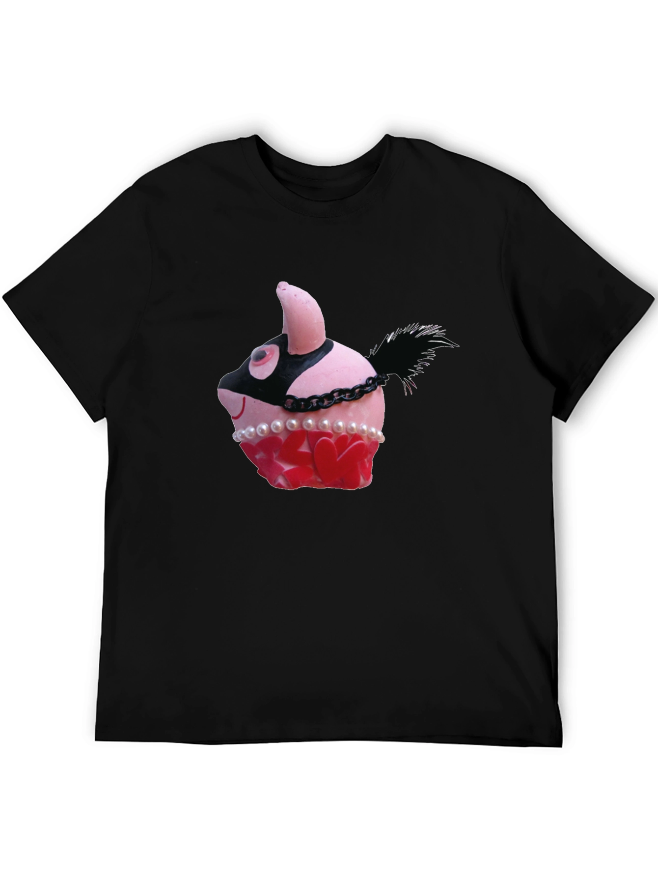 Cupcake Burlesque T-Shirt - Novelty Graphic Tee