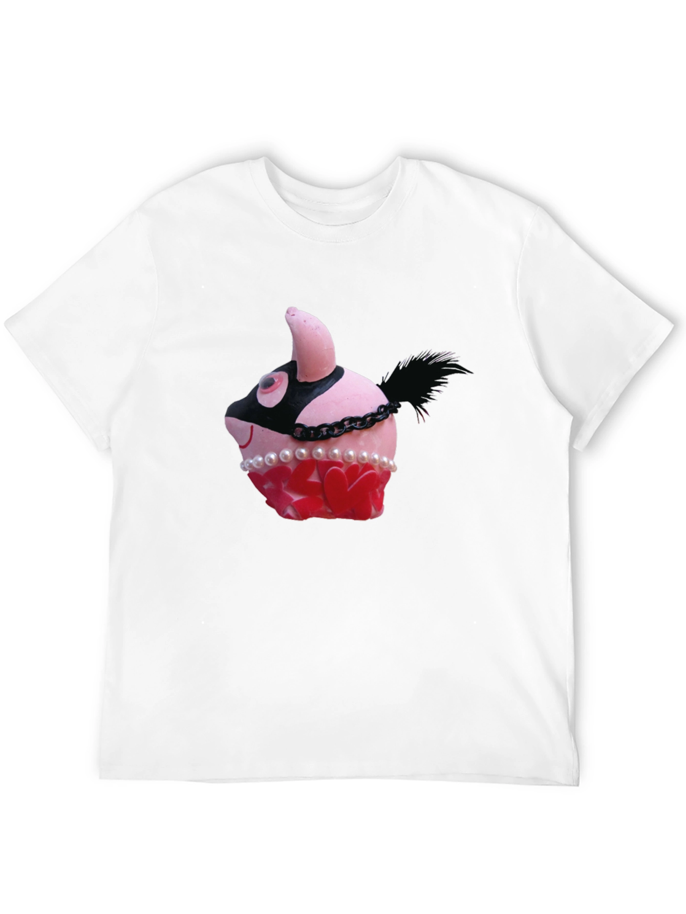 Cupcake Burlesque T-Shirt - Novelty Graphic Tee
