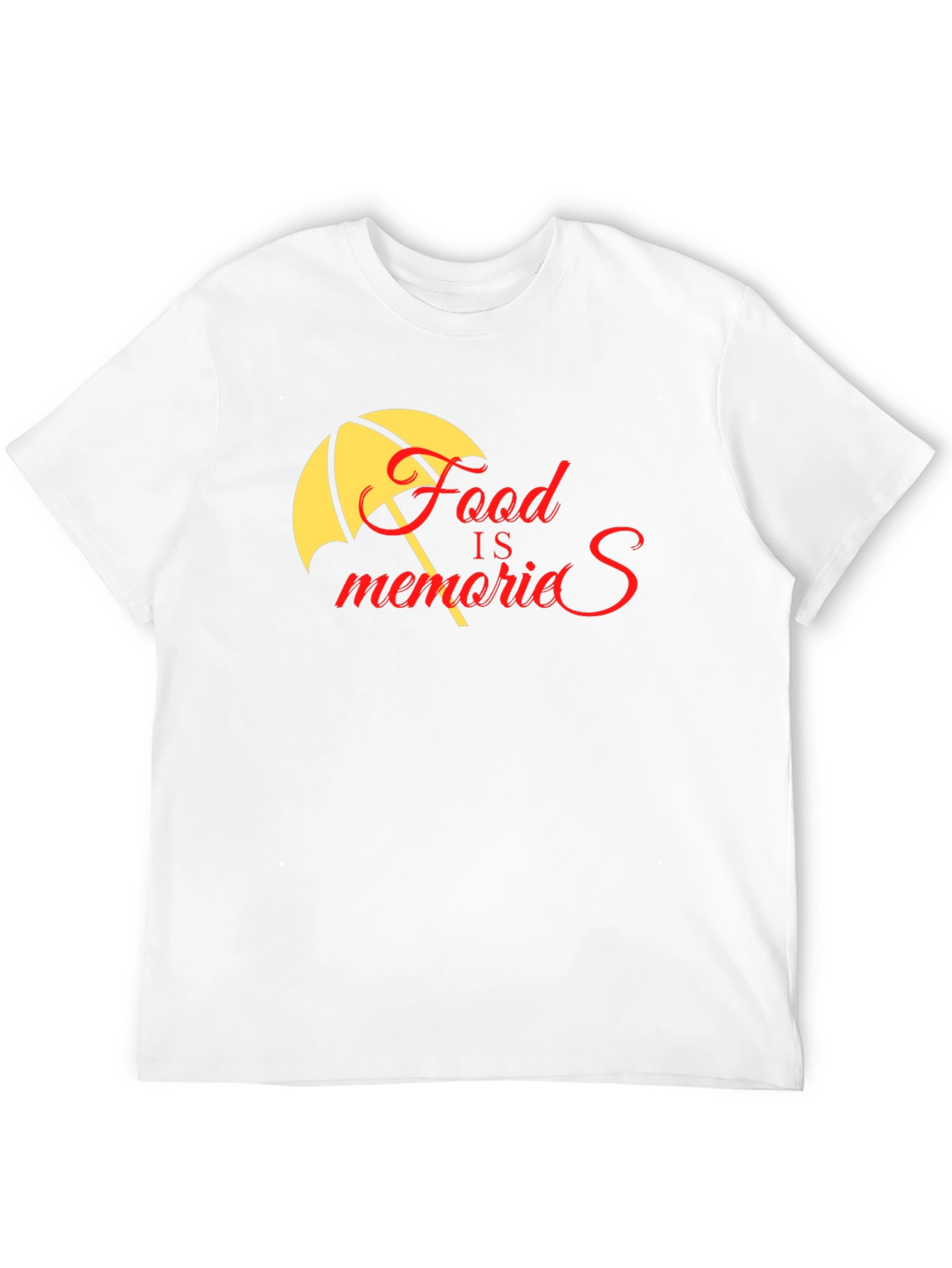 Food Is Memories T-Shirt | Soft Cotton Tee
