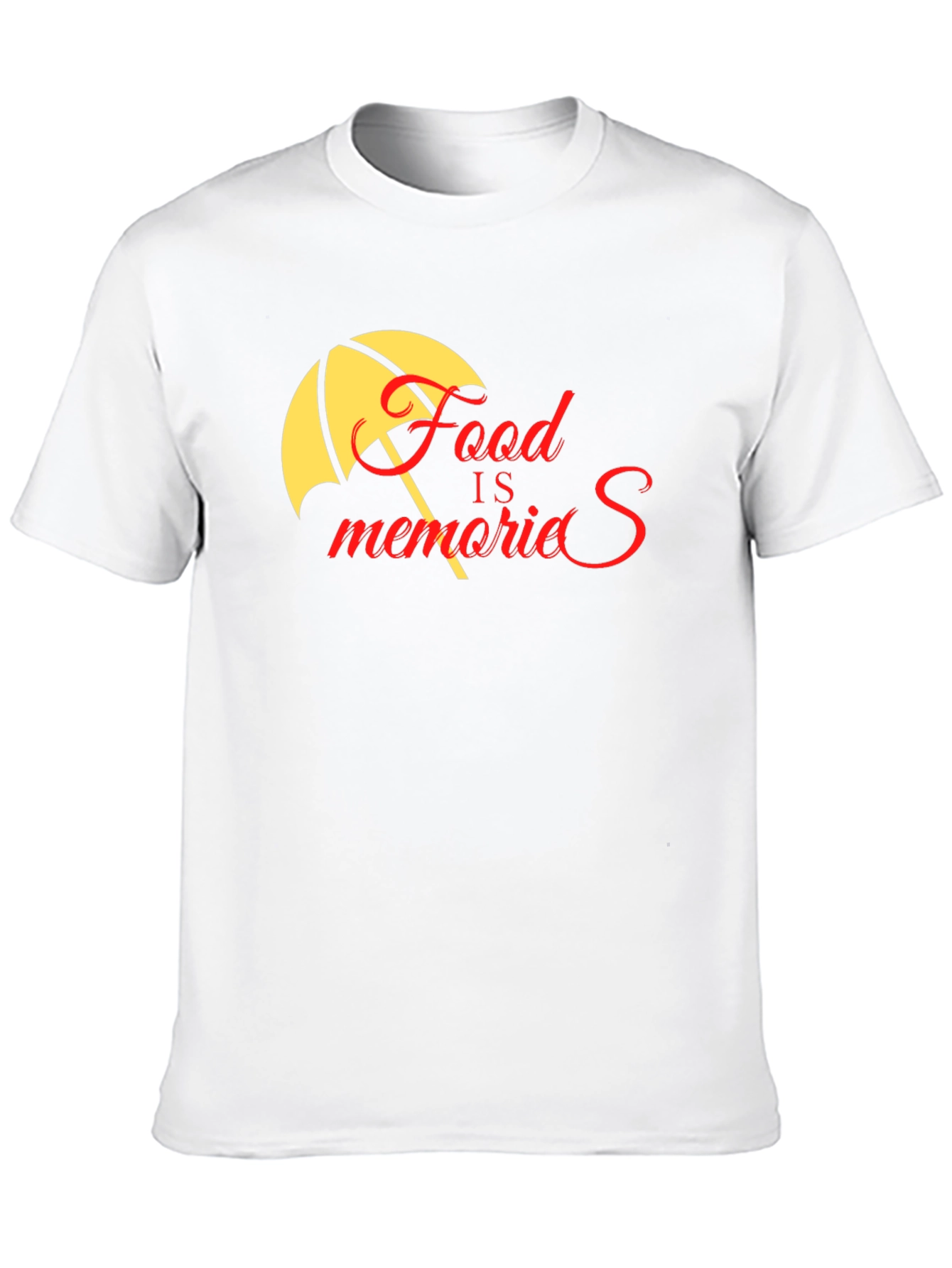 Food Is Memories T-Shirt | Soft Cotton Tee