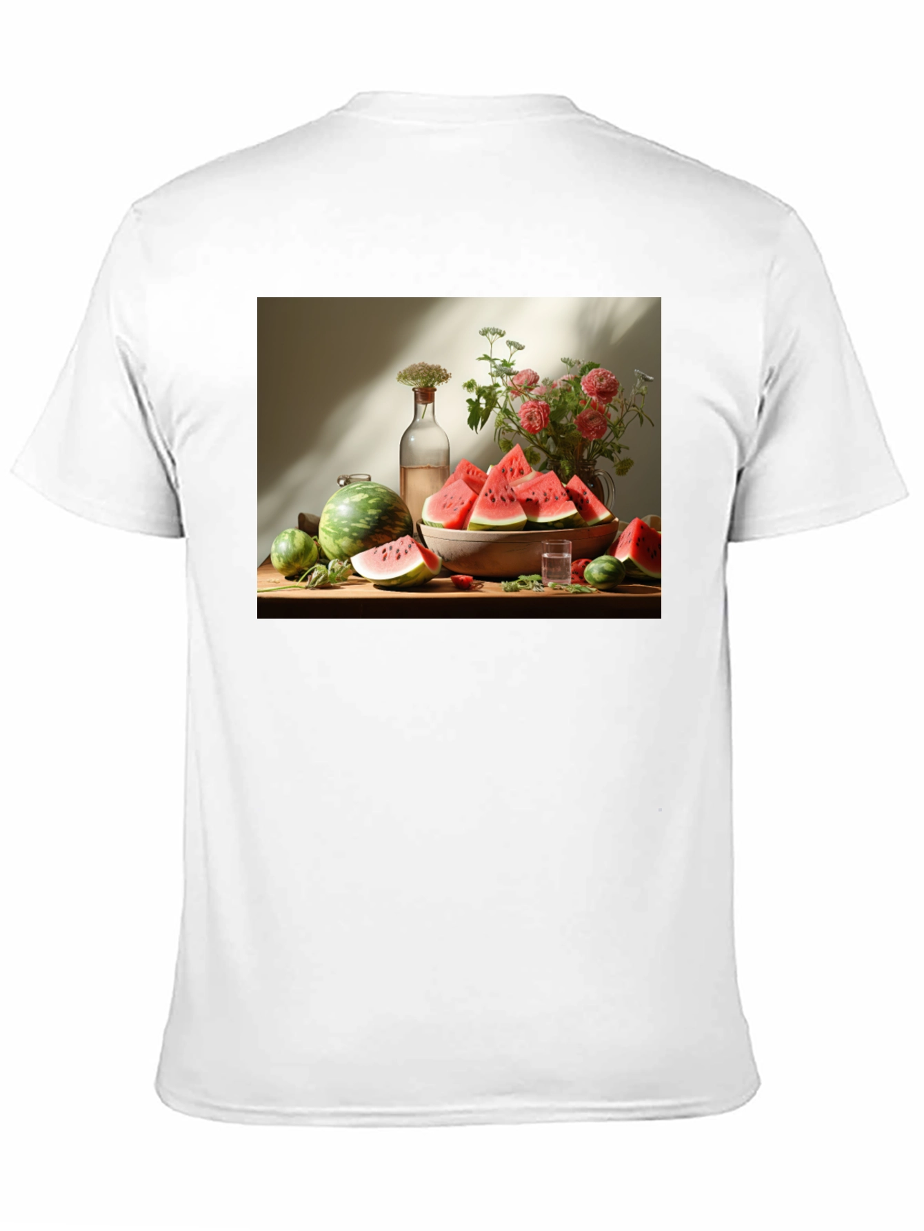 Artistic Watermelon Still Life Graphic Tee