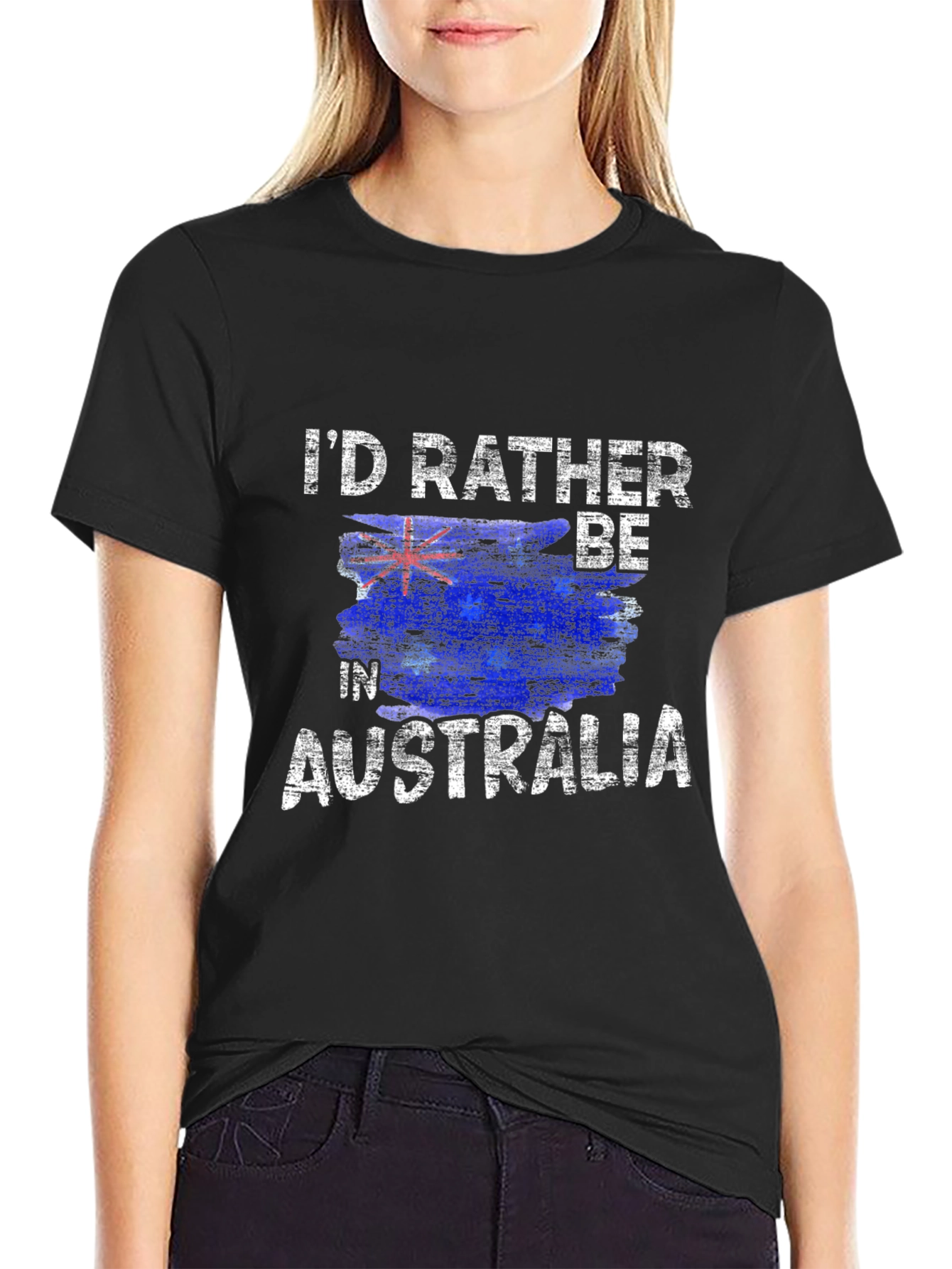 Australia Flag Graphic T-Shirt