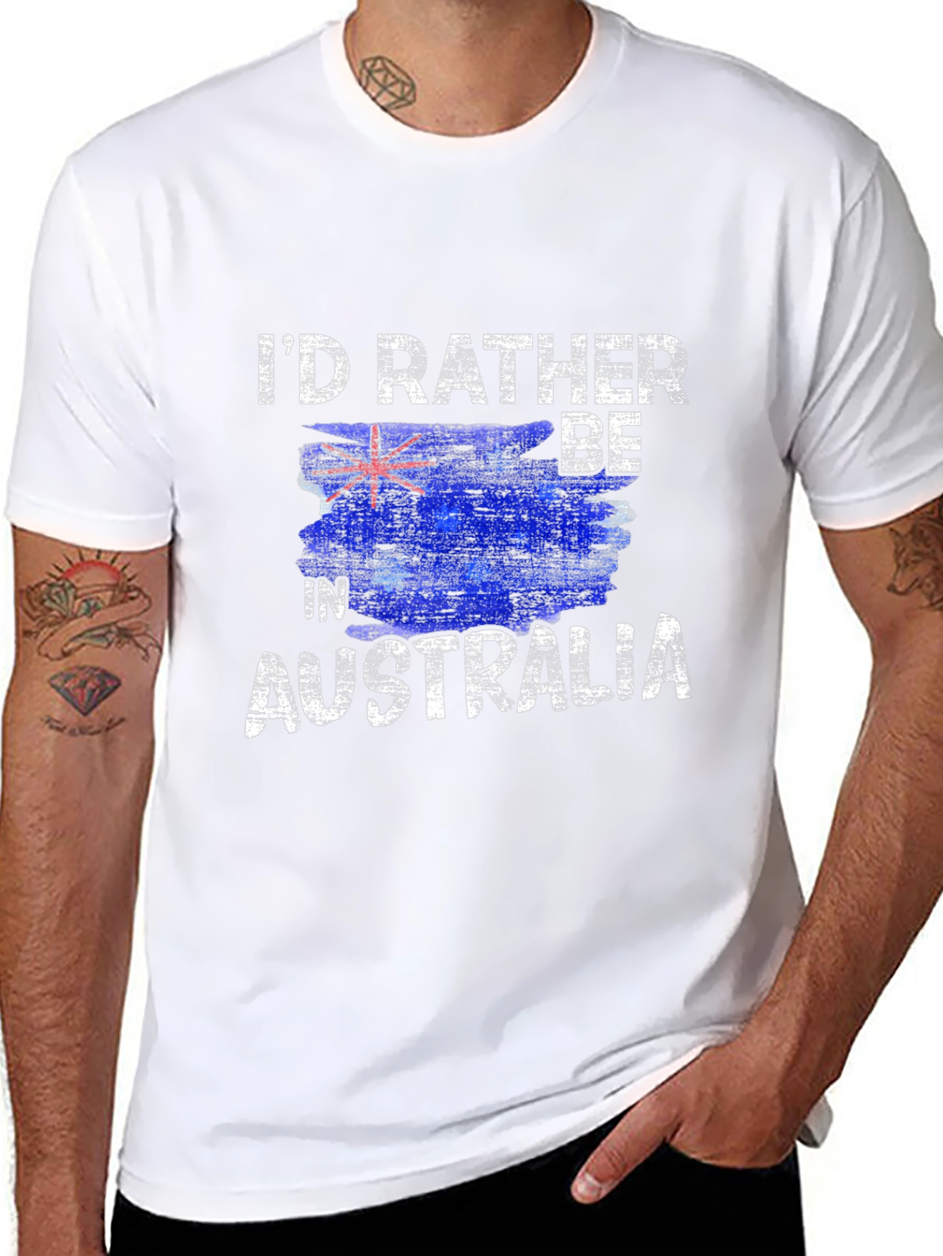 Australia Flag Graphic T-Shirt