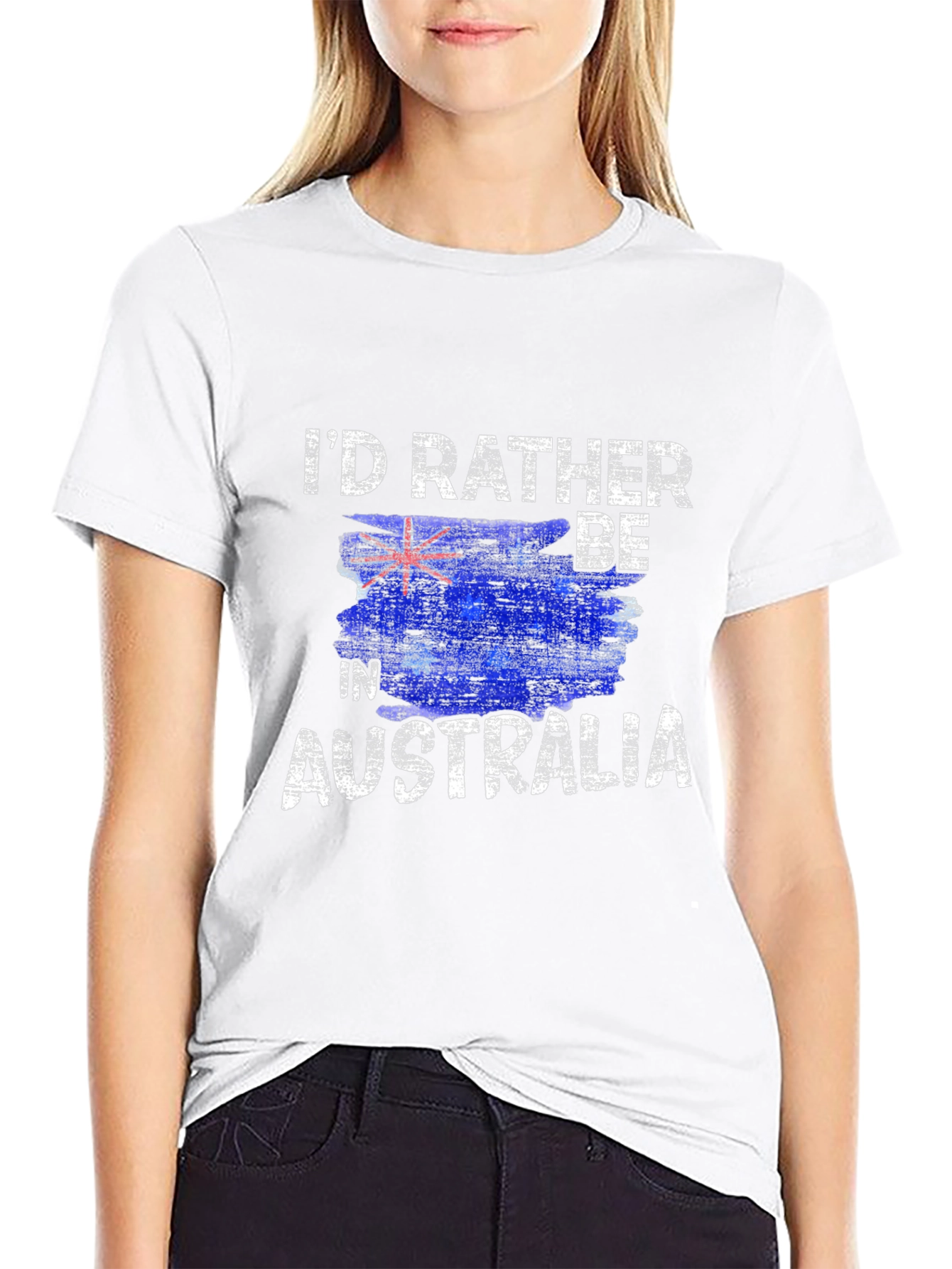 Australia Flag Graphic T-Shirt