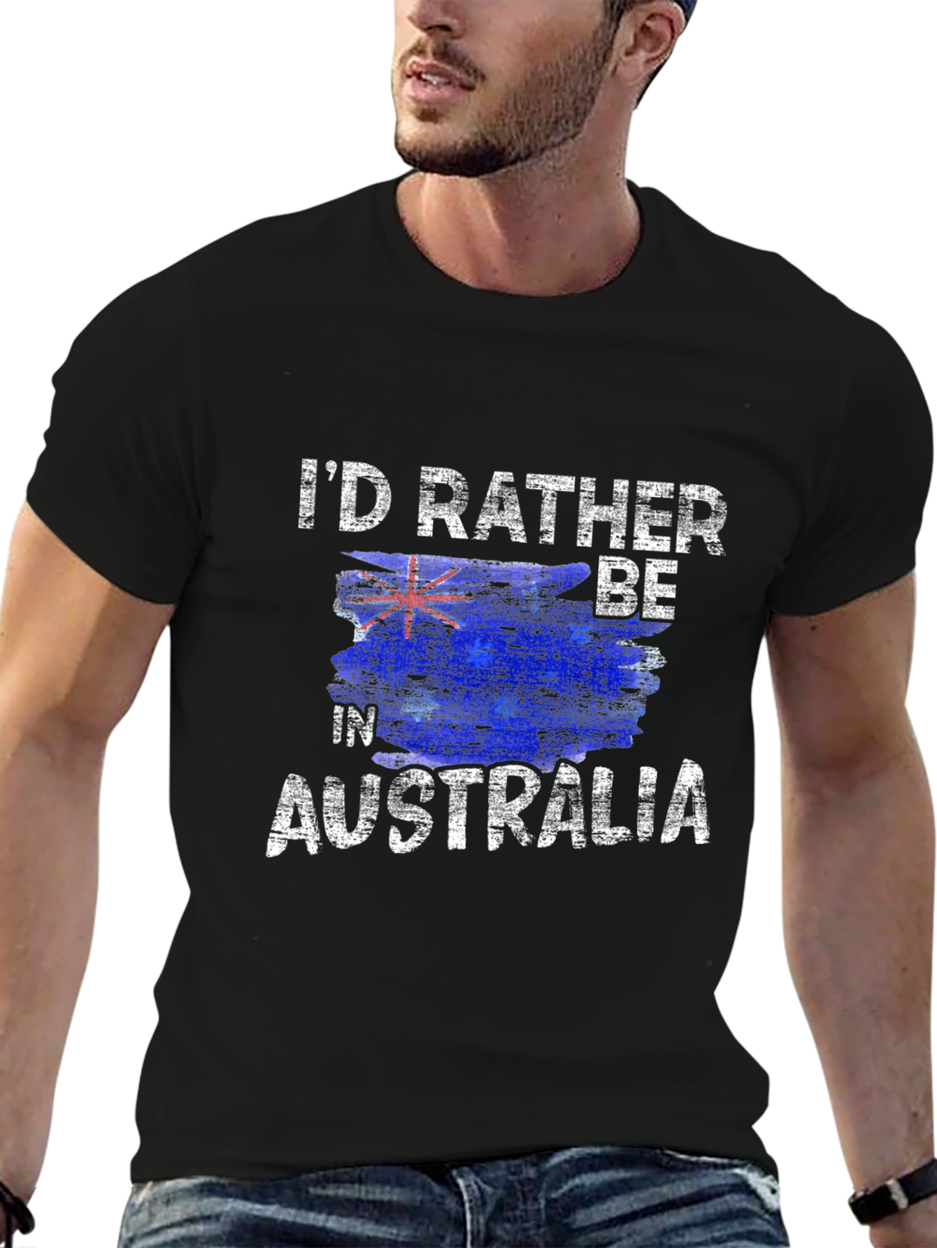 Australia Flag Graphic T-Shirt