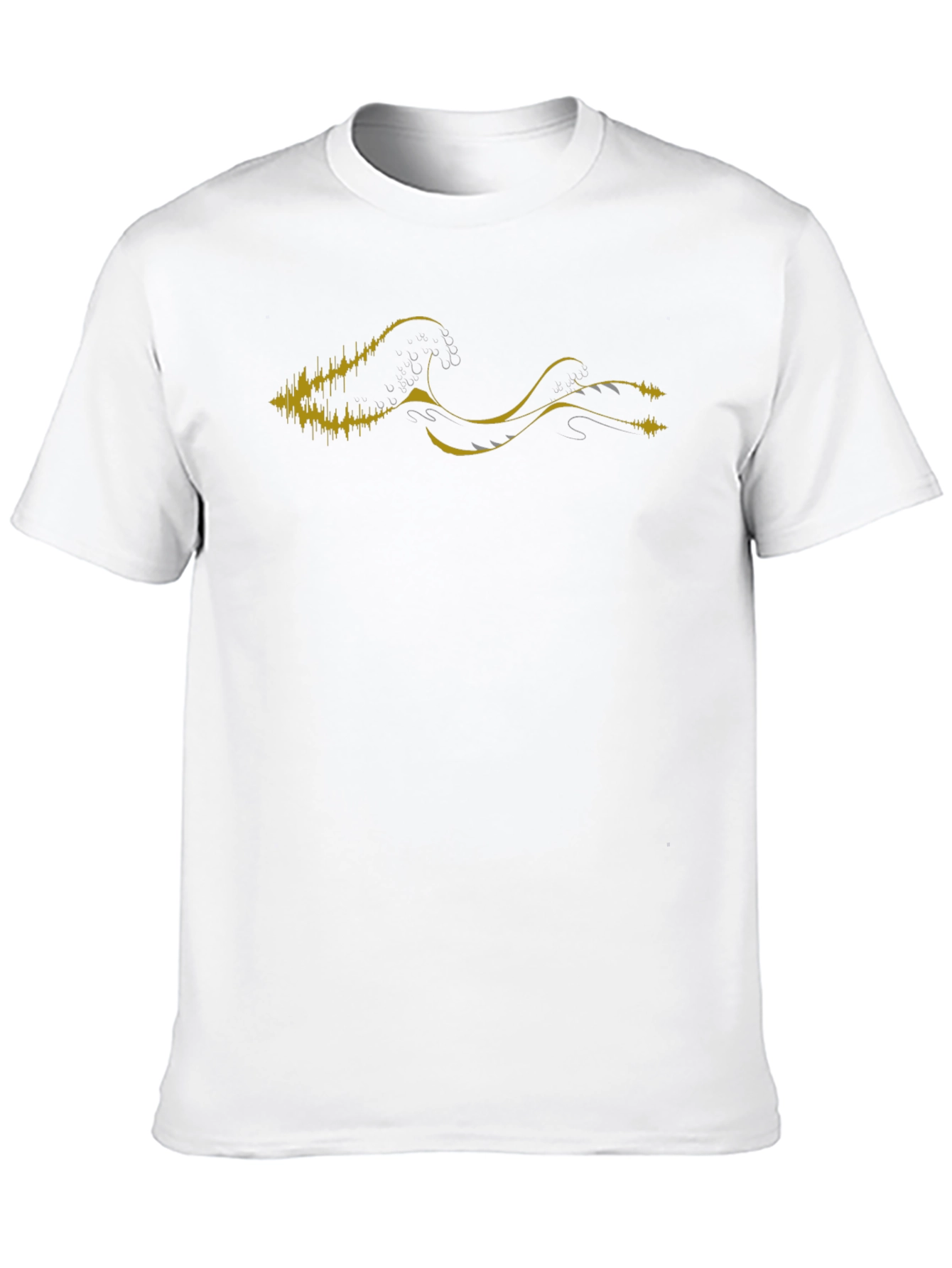 Soundwave Graphic Tee - Black