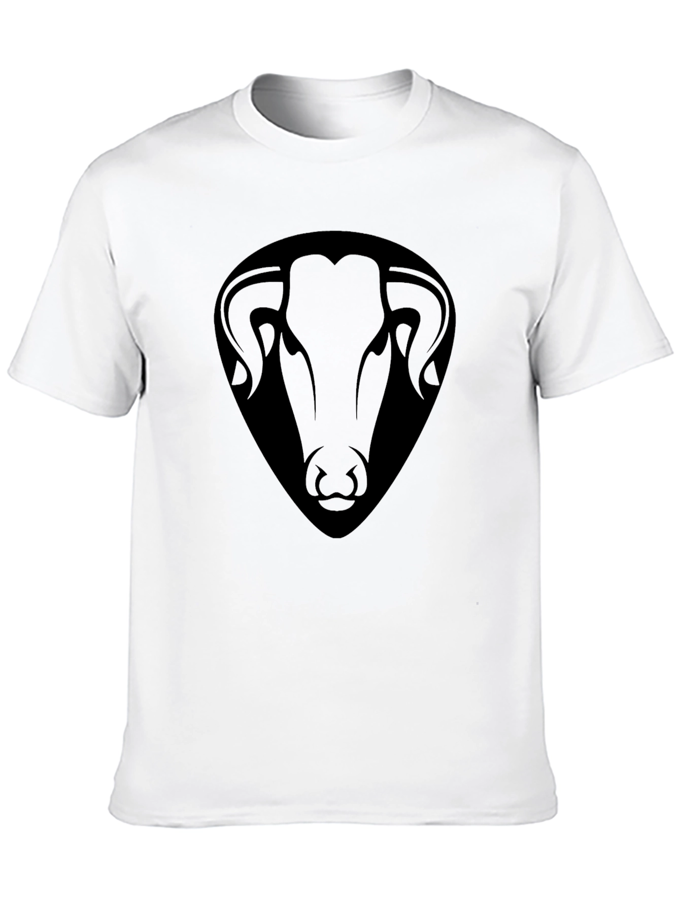 Black Bull Graphic Tee - Mens Casual Shirt