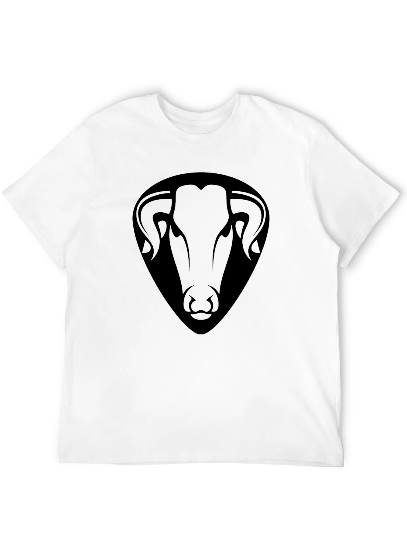 Black Bull Graphic Tee - Mens Casual Shirt