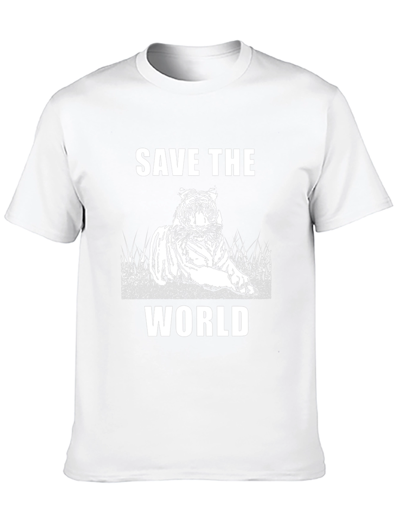 Save the World Tiger Graphic Tee