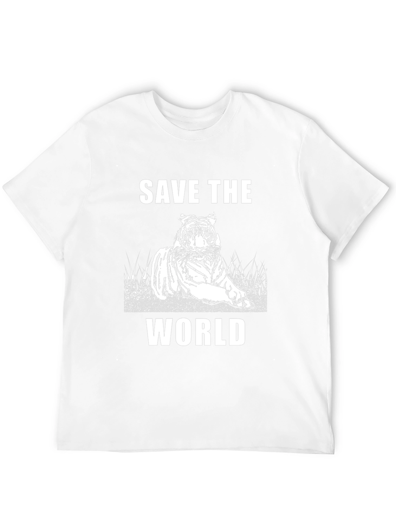 Save the World Tiger Graphic Tee