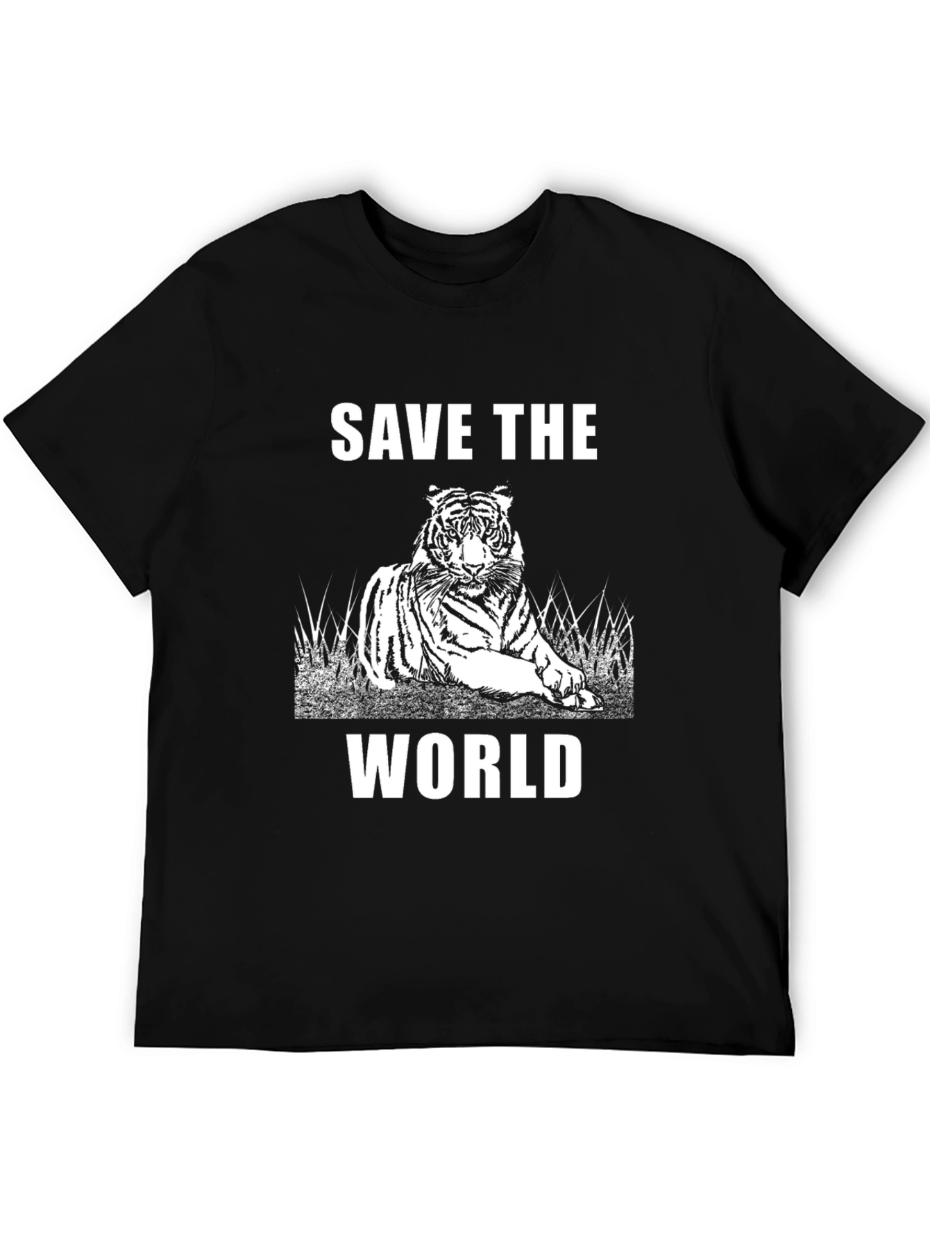 Save the World Tiger Graphic Tee