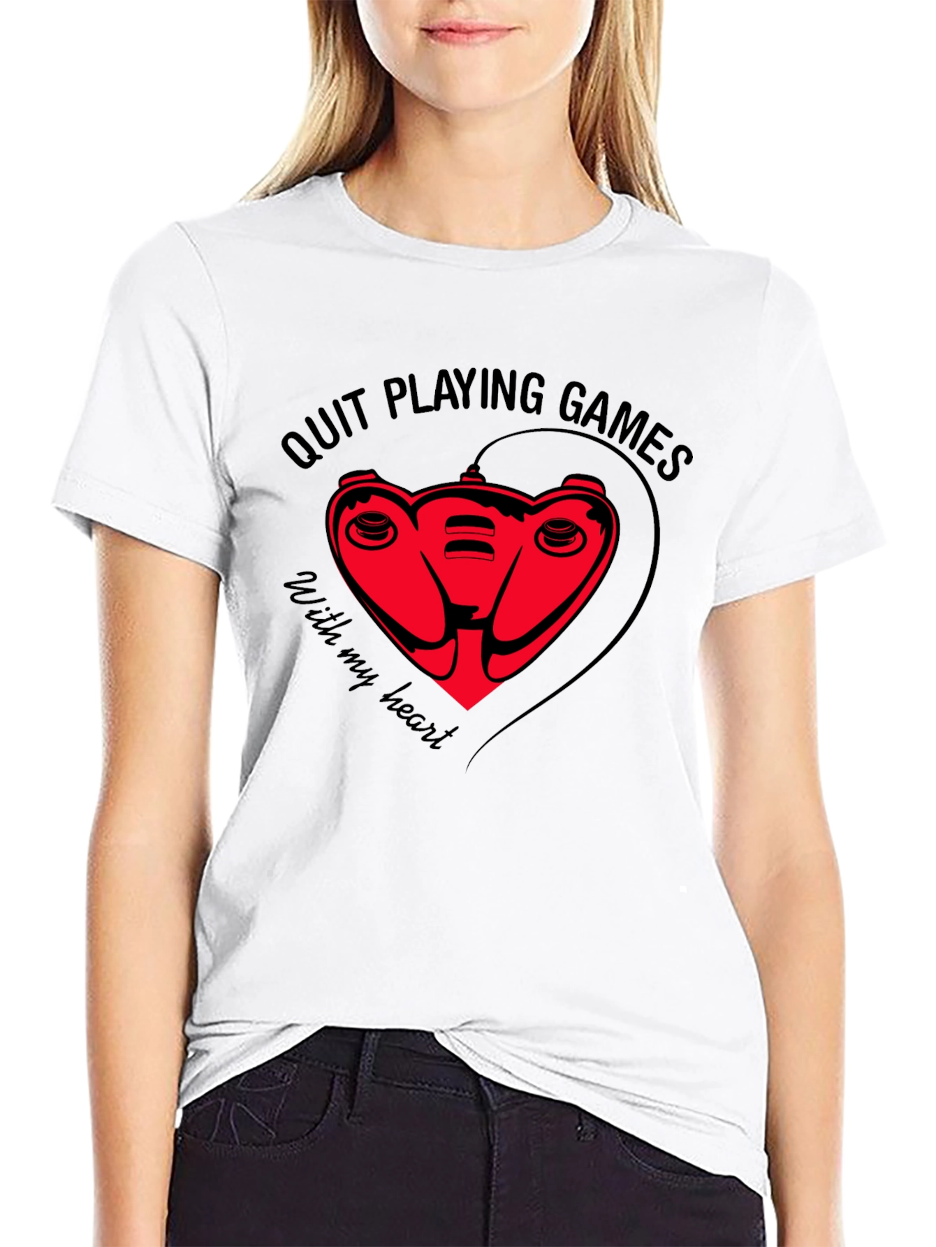 Quit Playing Games With My Heart Graphic Tee