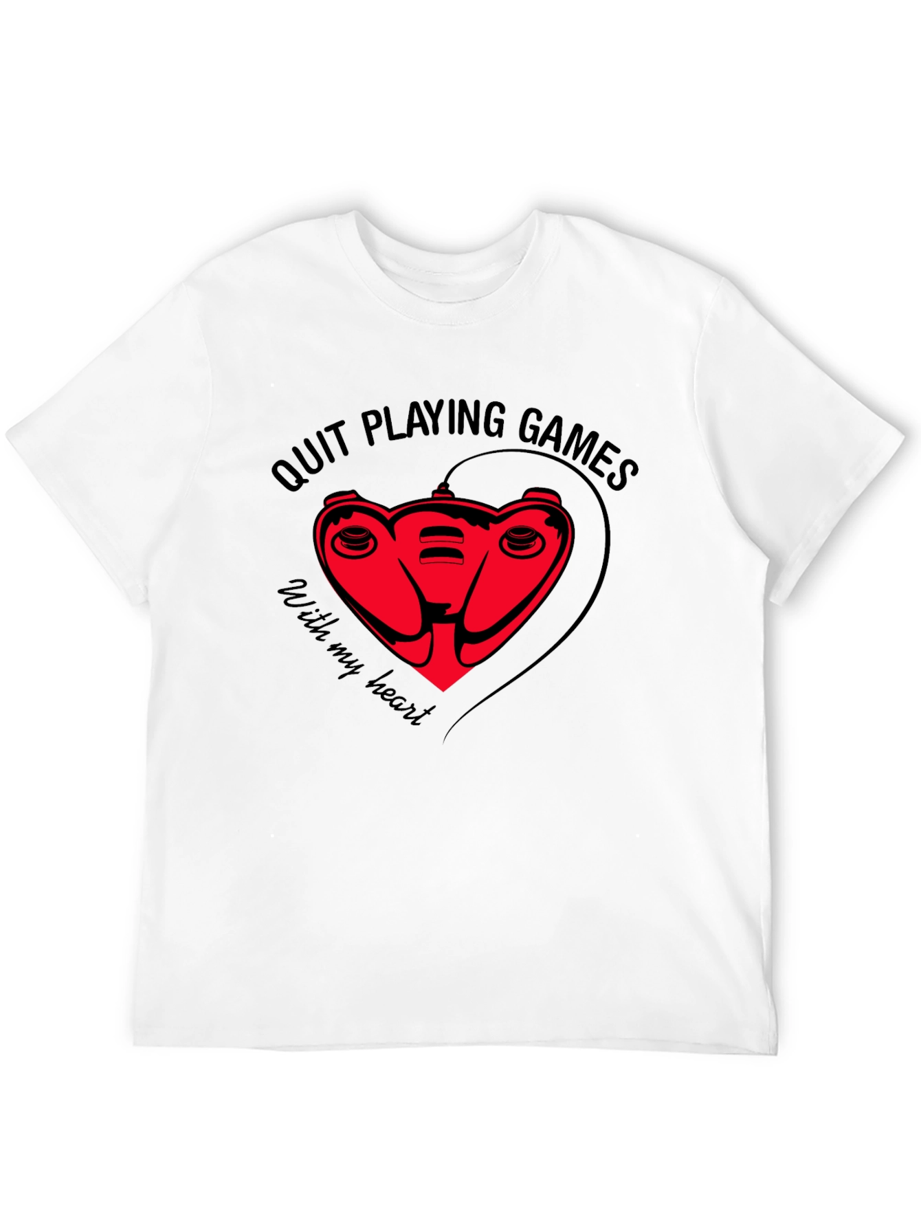Quit Playing Games With My Heart Graphic Tee