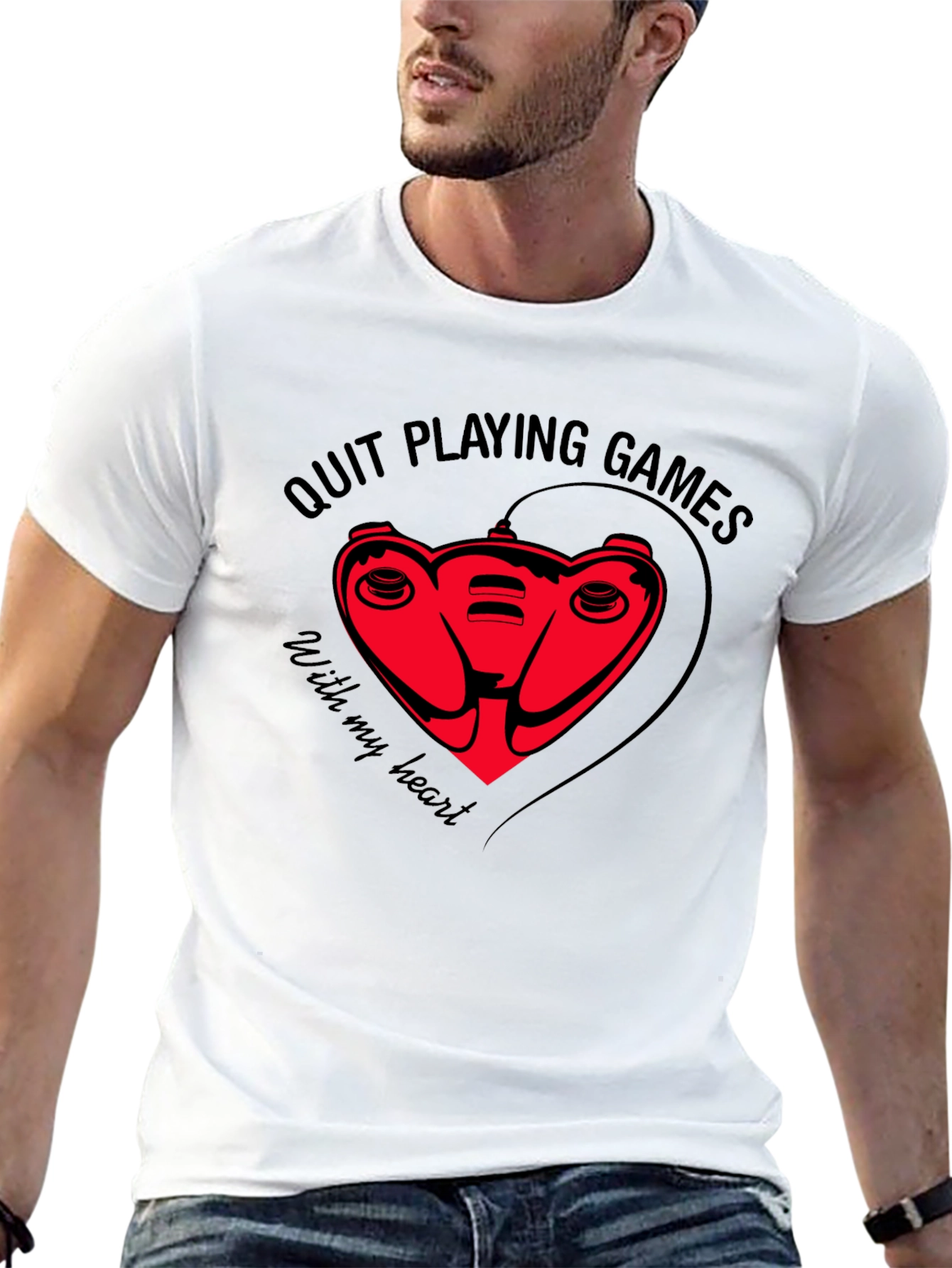 Quit Playing Games With My Heart Graphic Tee