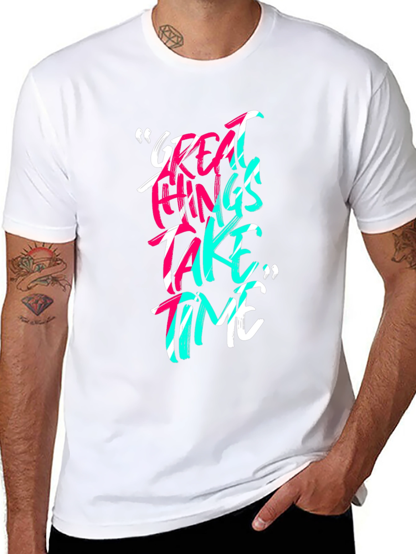 Great Things Take Time Graphic Tee
