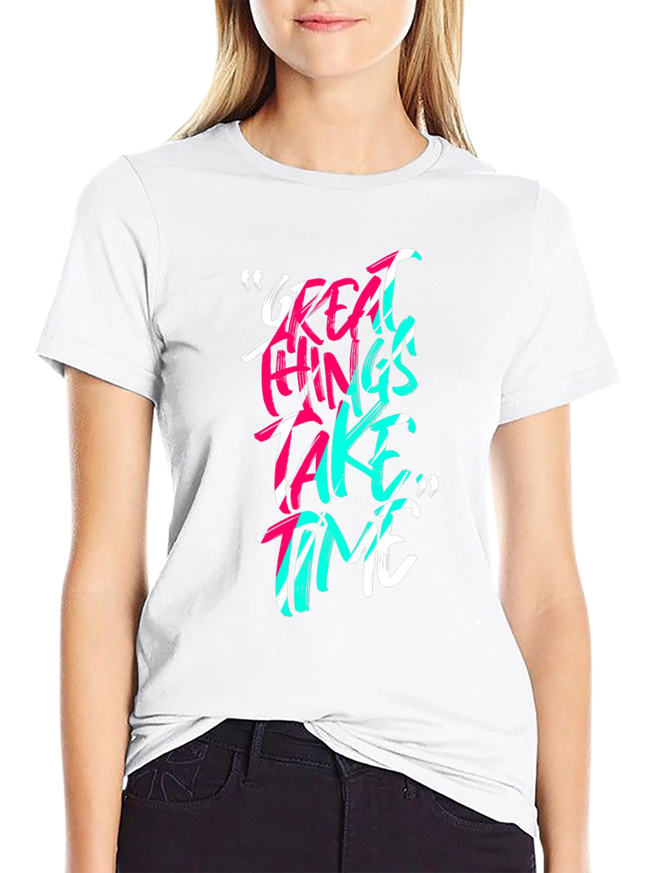 Great Things Take Time Graphic Tee