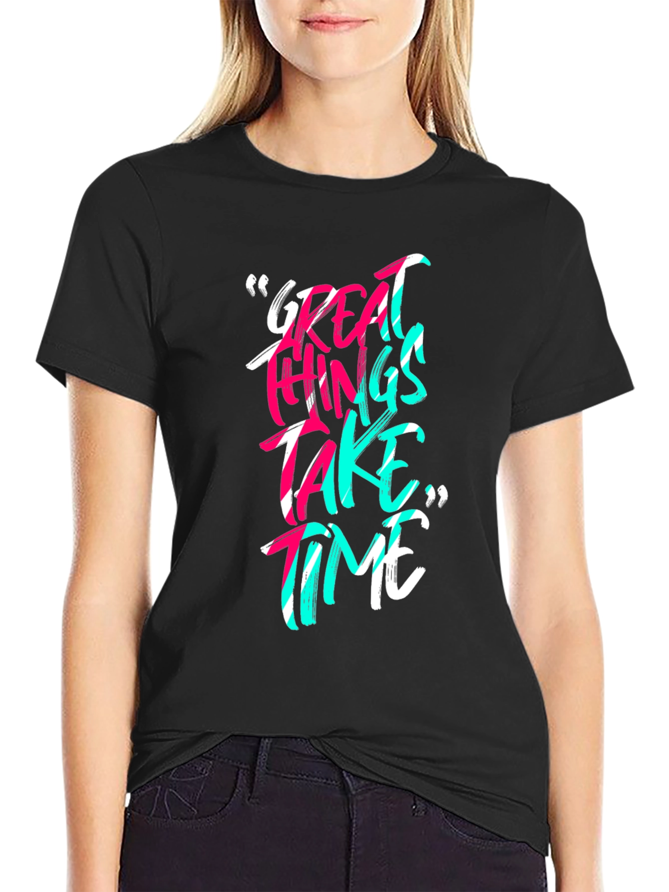Great Things Take Time Graphic Tee