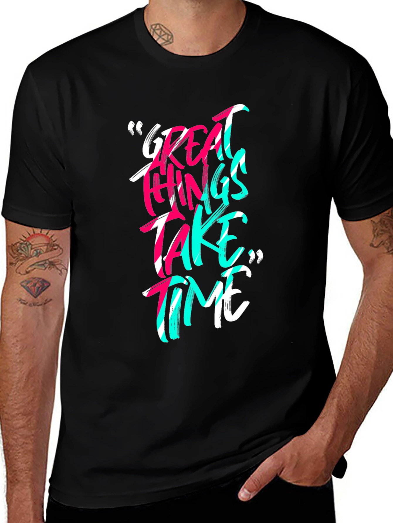 Great Things Take Time Graphic Tee
